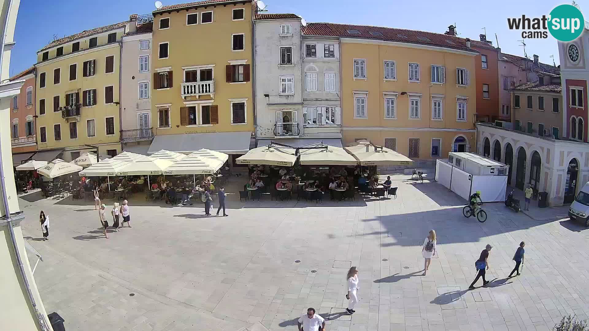 Rovinj Center Webcam – Main Square