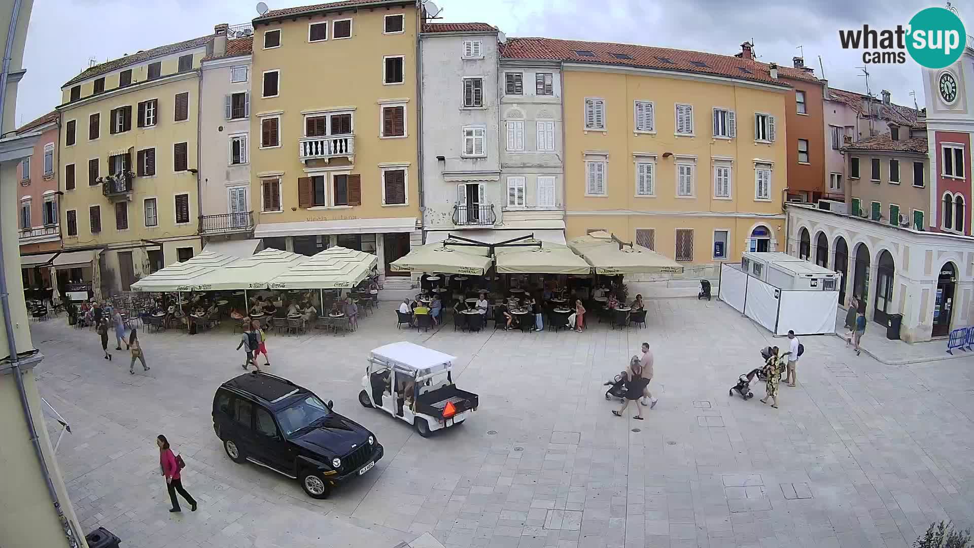 Webcam Rovigno Centro – Piazza Centrale