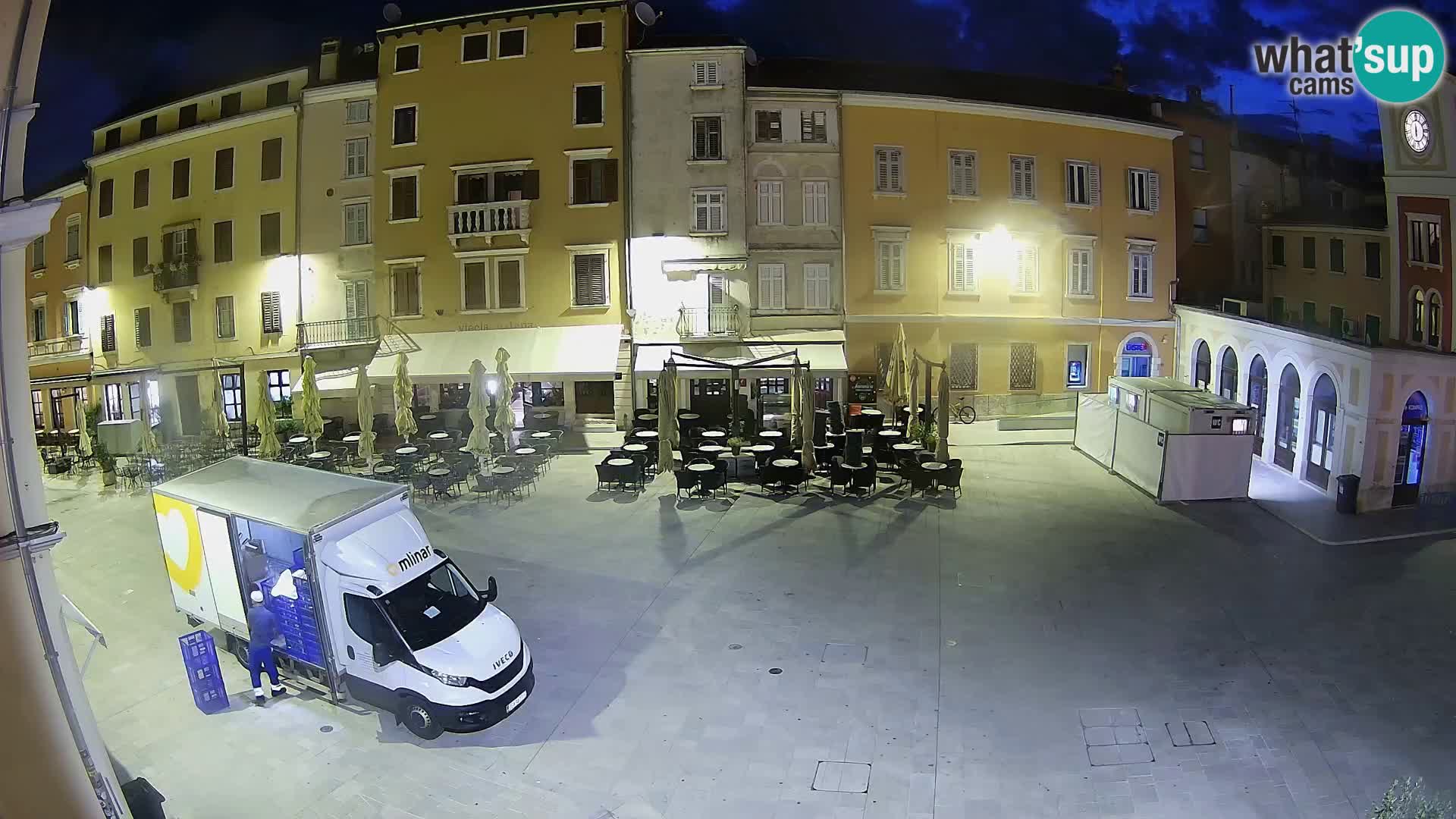 Webcam Rovinj Zentrum – Hauptplatz in Echtzeit