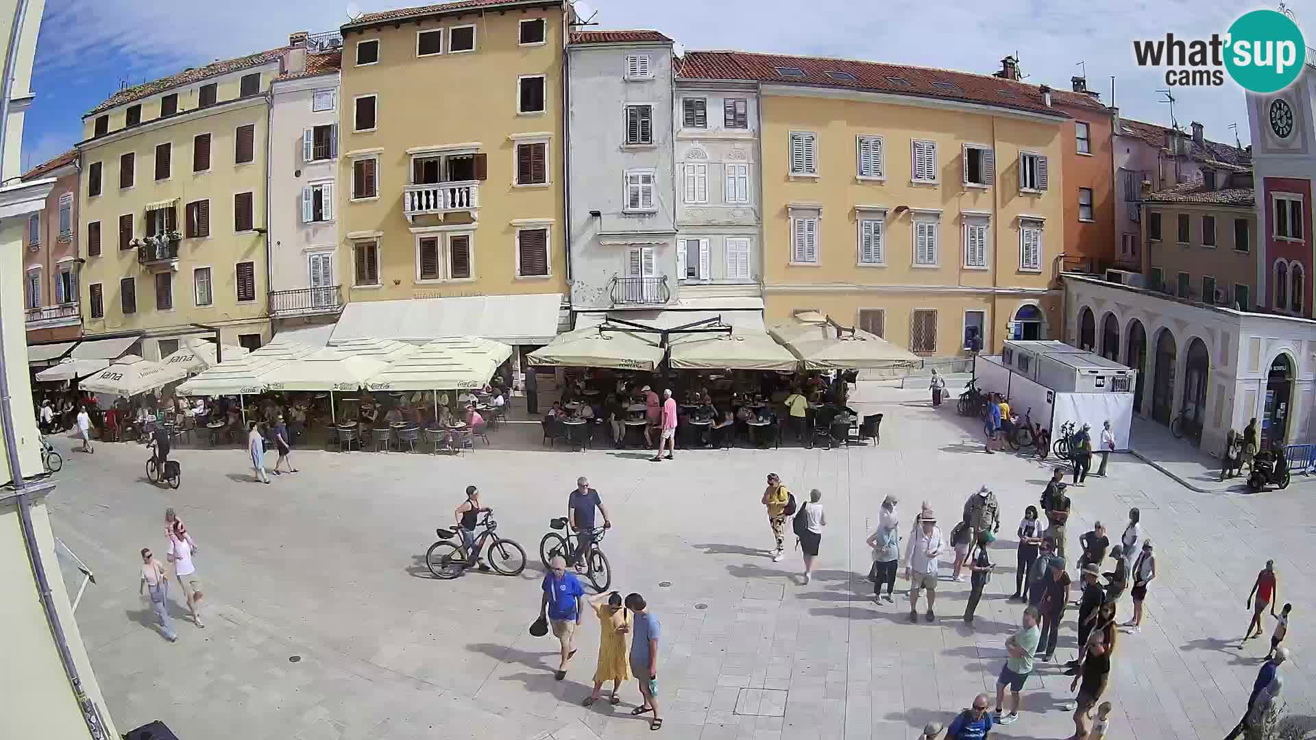 Rovinj Center Webcam – Main Square