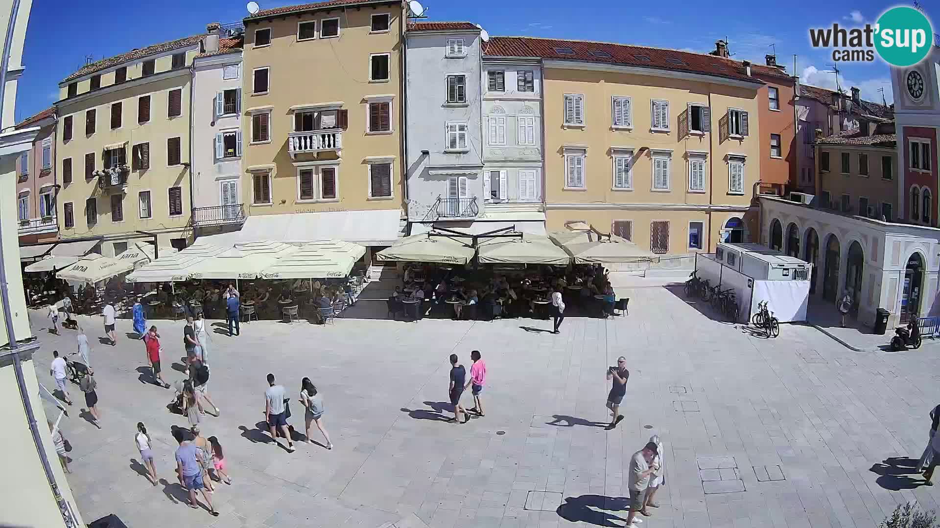 Webcam Rovigno Centro – Piazza Centrale