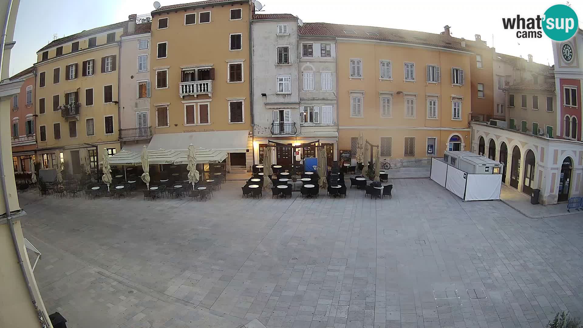 Rovinj Center Webcam – Main Square