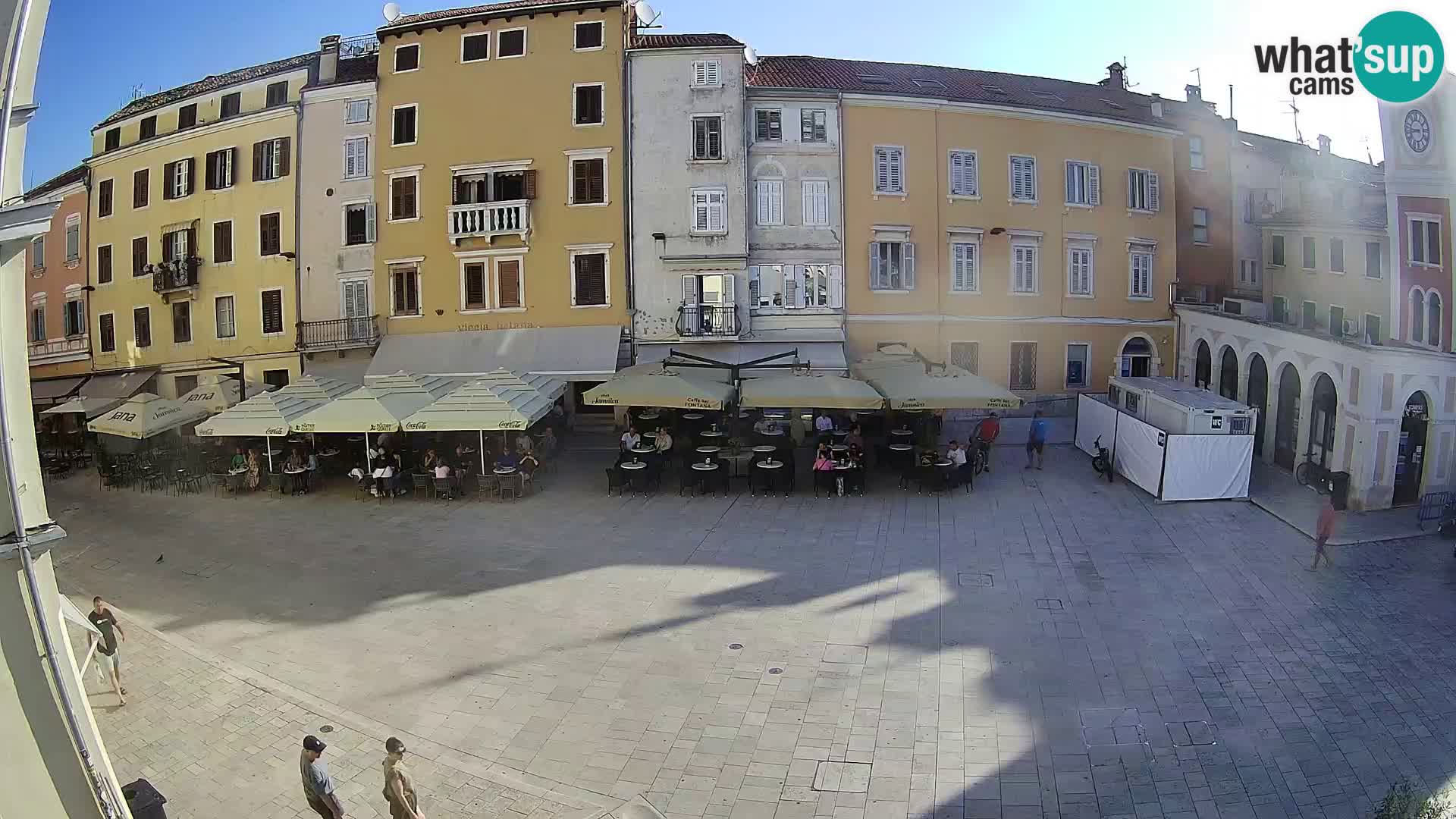 Webcam Rovinj Center – Plaza Principal