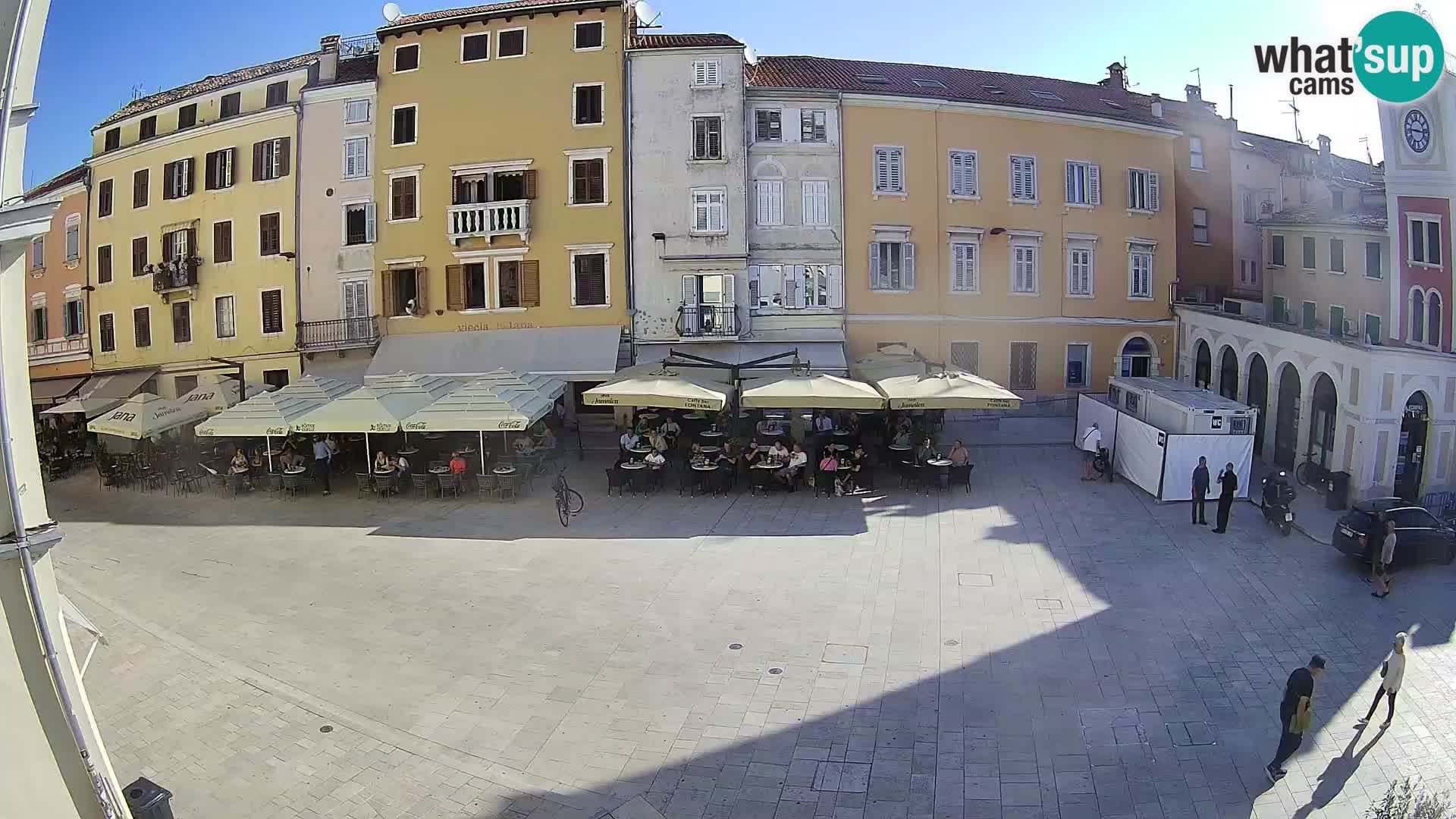 Webcam Rovinj Centre – Place Principale