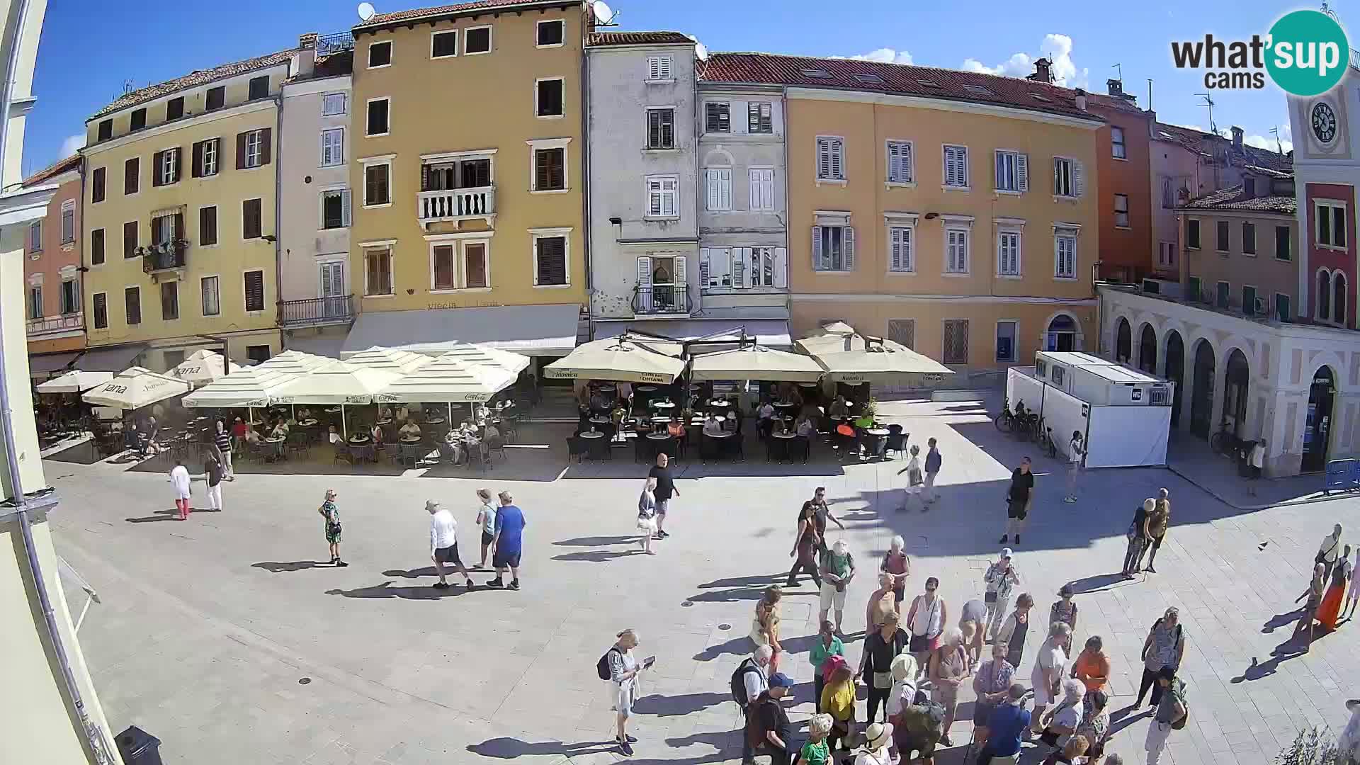 Webcam Rovinj Center – Plaza Principal