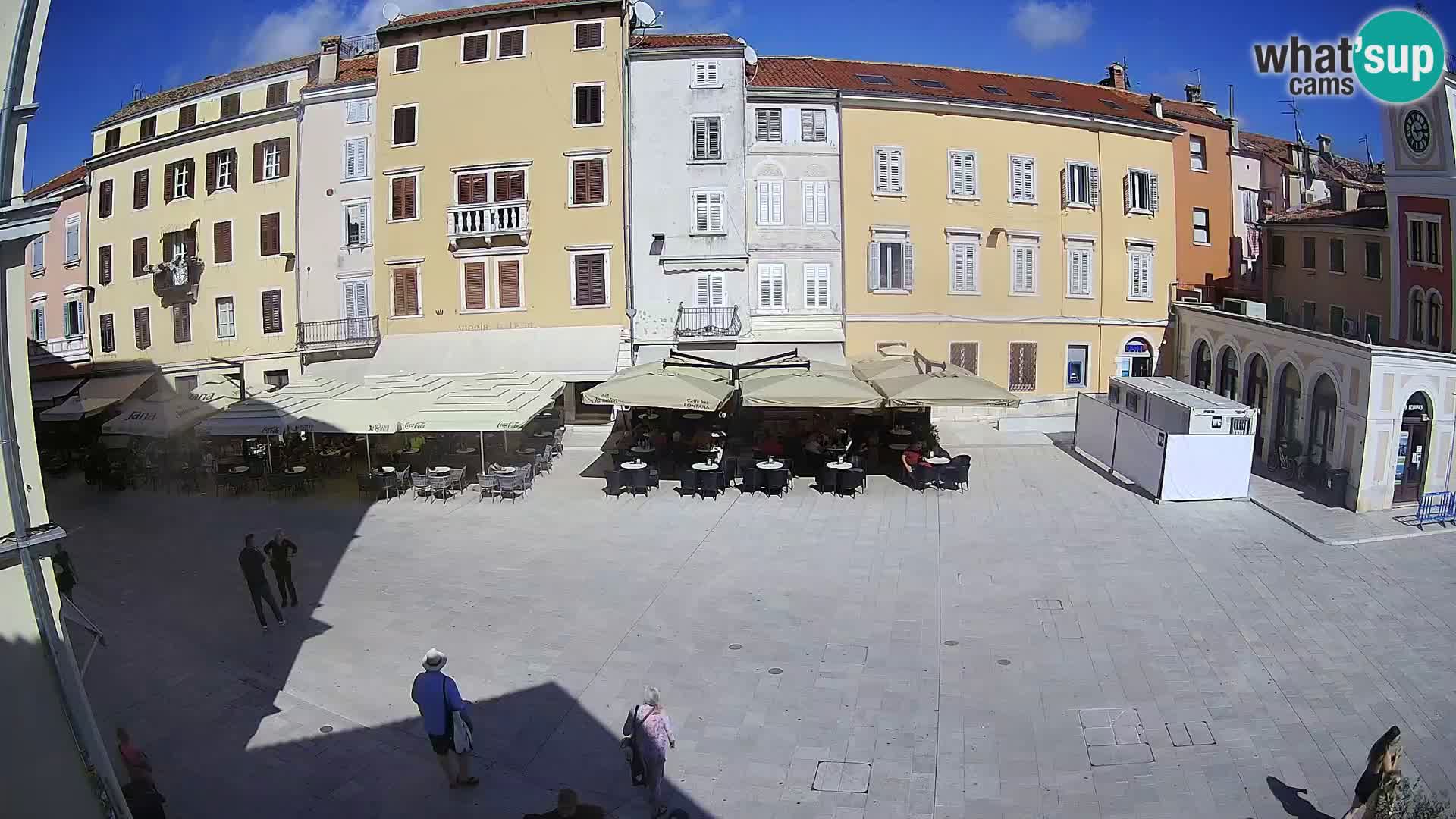 Webcam Rovinj Centre – Place Principale