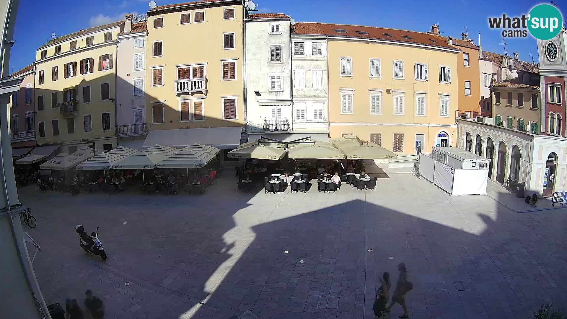 Webcam Rovinj Centre – Place Principale
