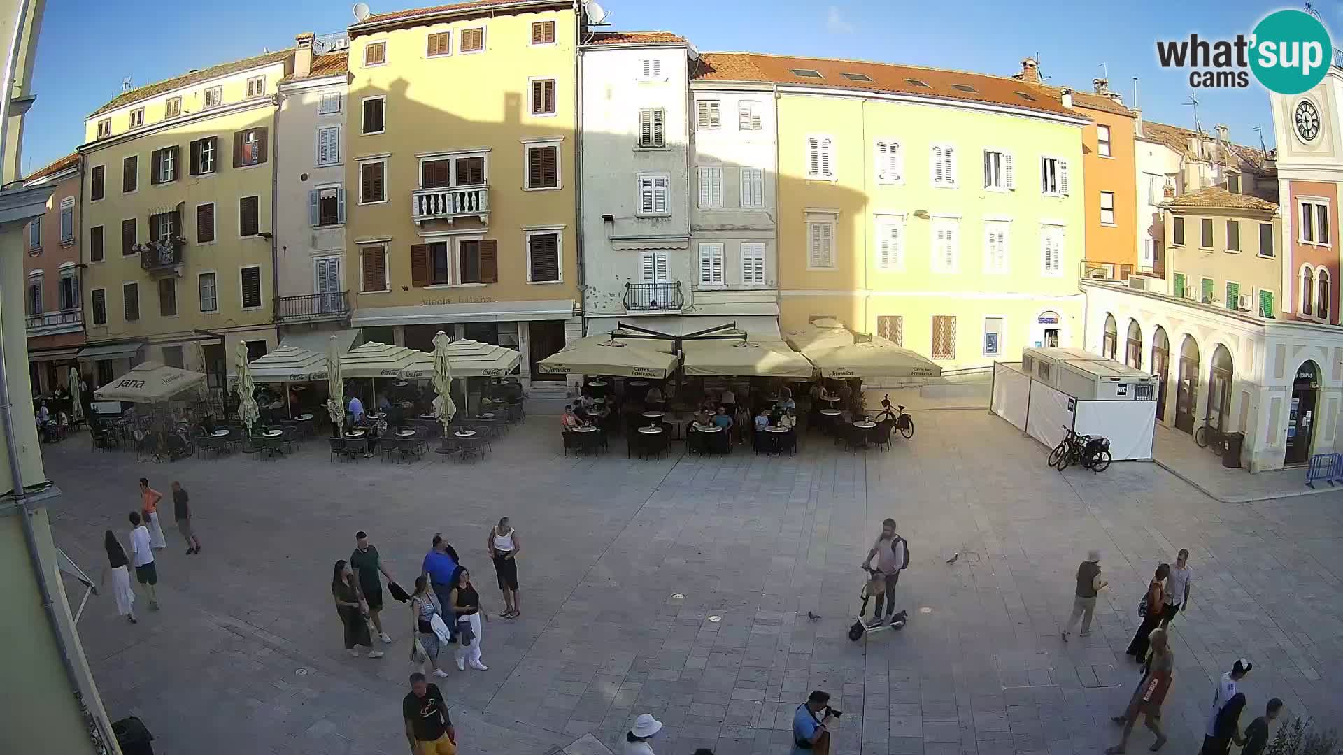Webcam Rovinj Centre – Place Principale