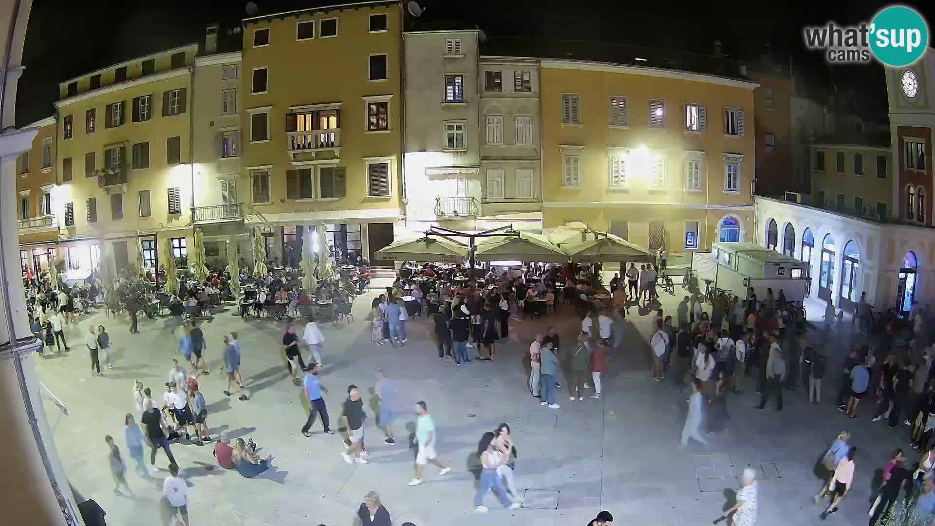 Rovinj Center Webcam – Main Square