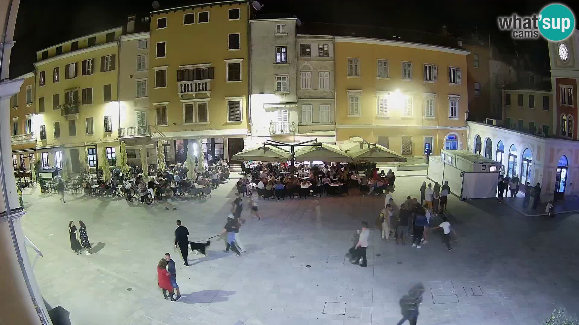 Webcam Rovinj Zentrum – Hauptplatz in Echtzeit