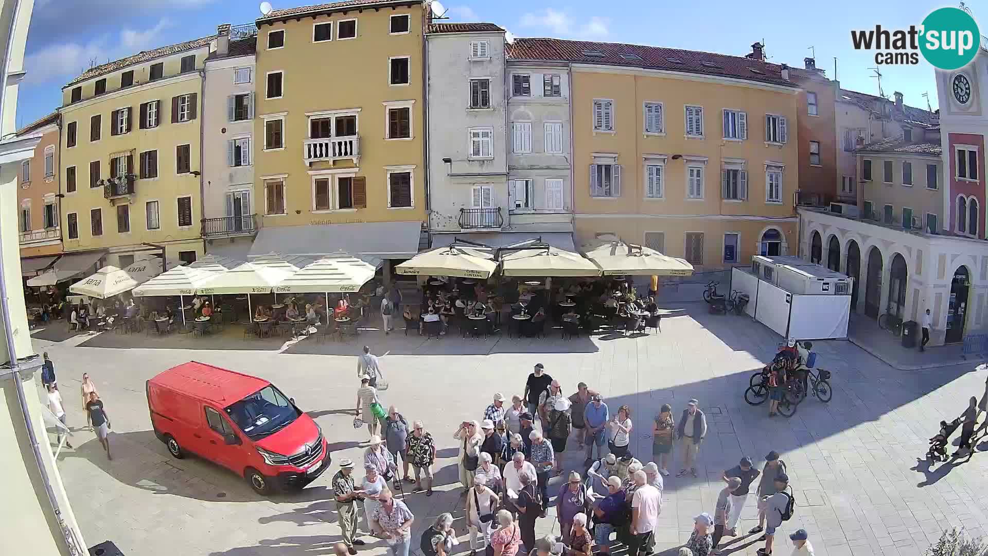 Webcam Rovinj Centre – Place Principale
