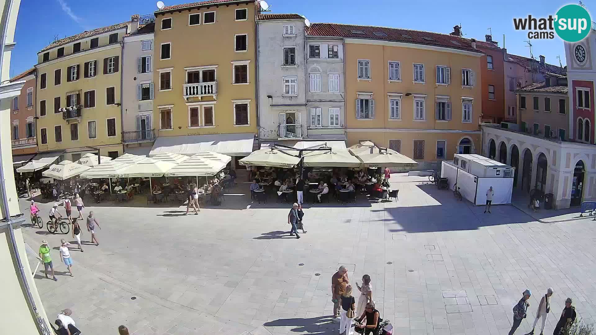 Rovinj Center Webcam – Main Square