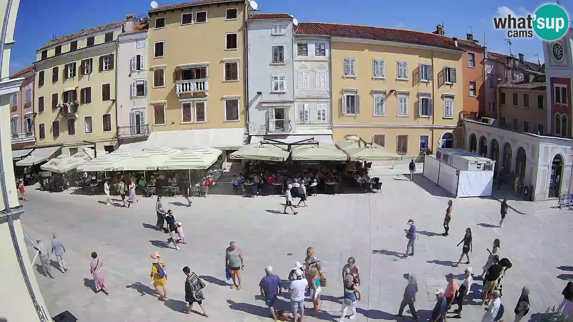 Rovinj Center Webcam – Main Square