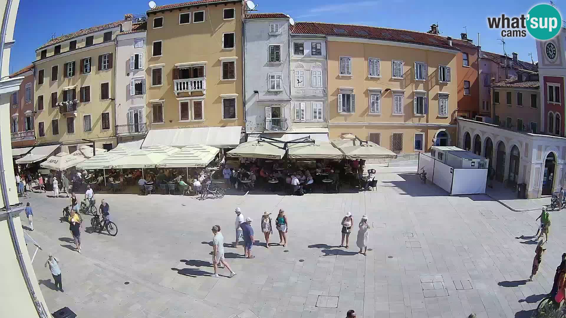 Webcam Rovinj Centre – Place Principale