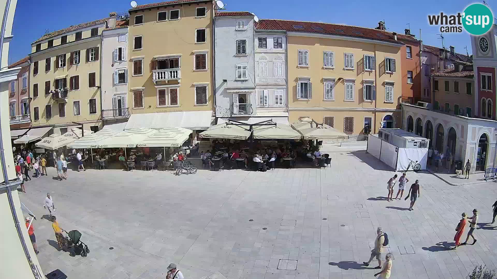 Webcam Rovinj Centre – Place Principale