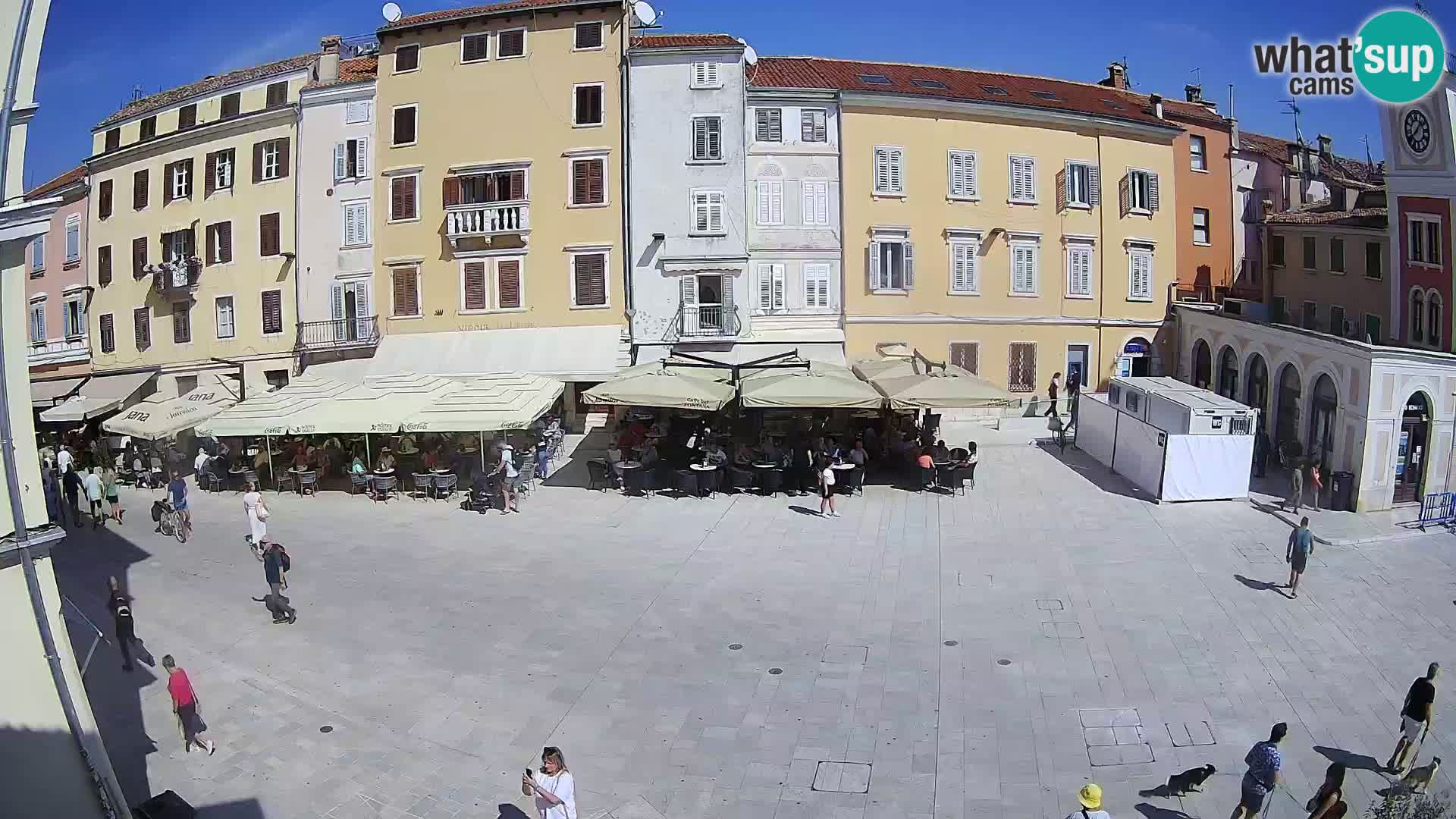 Webcam Rovinj Centar – glavni trg