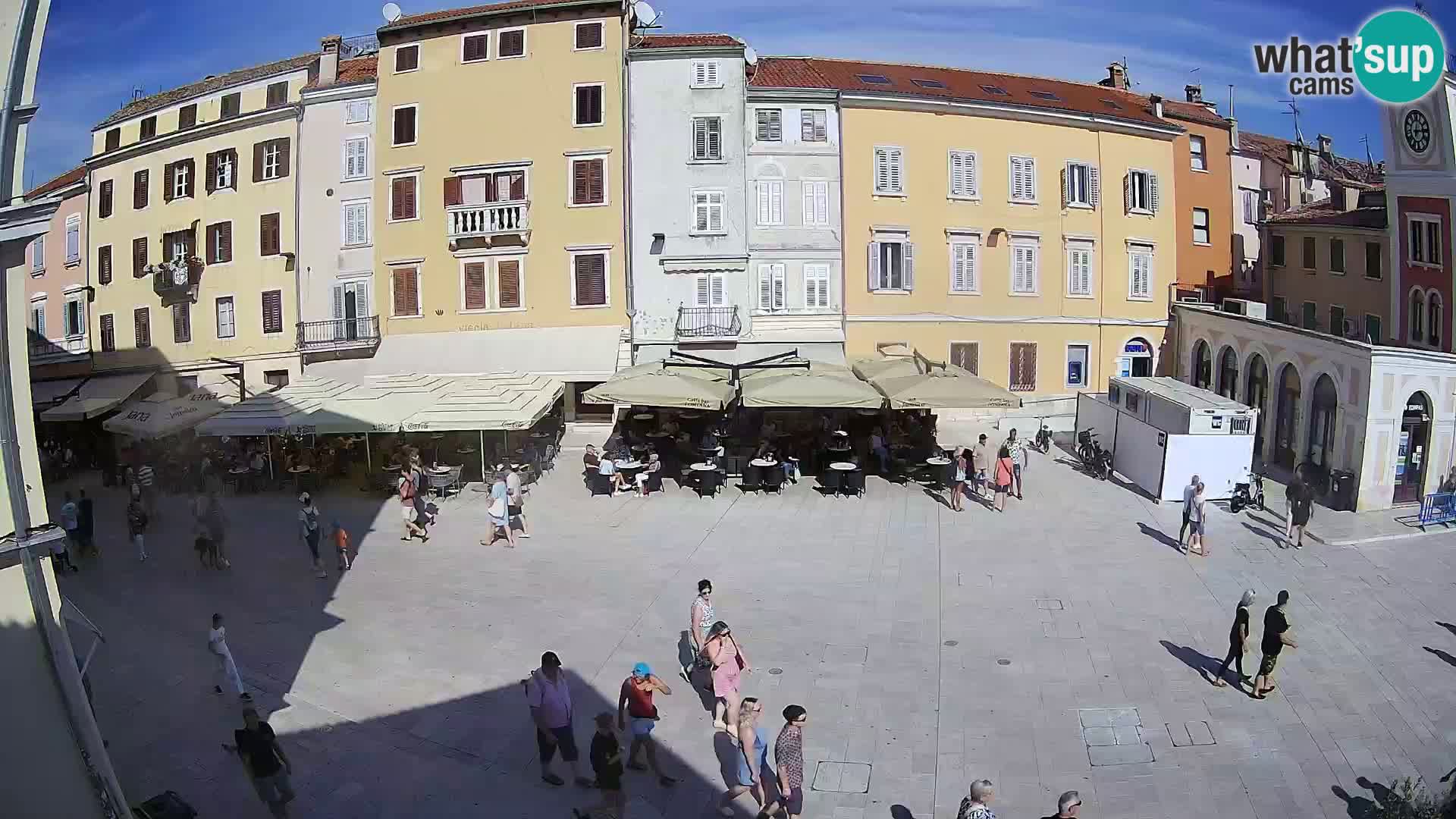 Webcam Rovinj Zentrum – Hauptplatz in Echtzeit