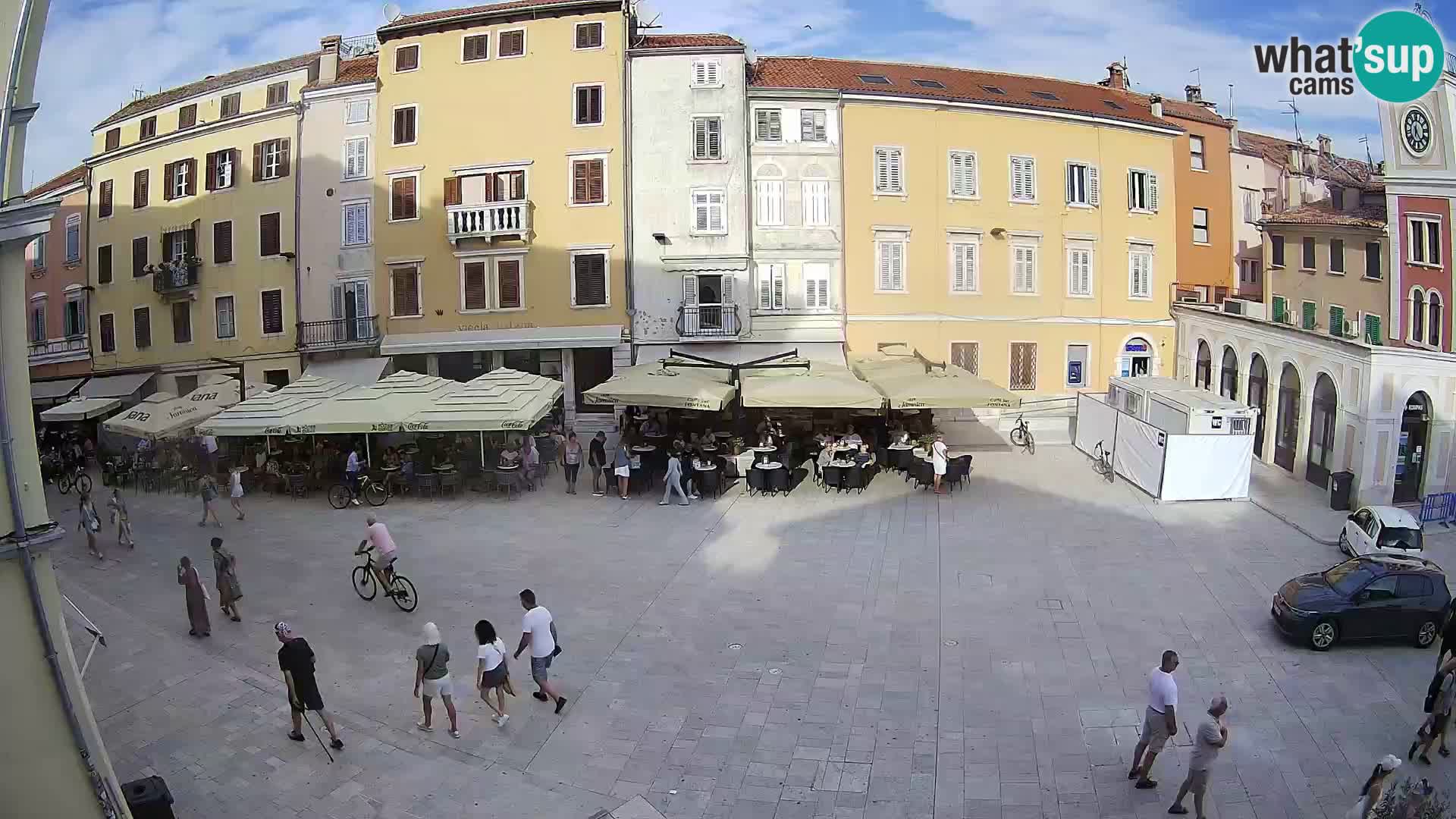 Rovinj Center Webcam – Main Square