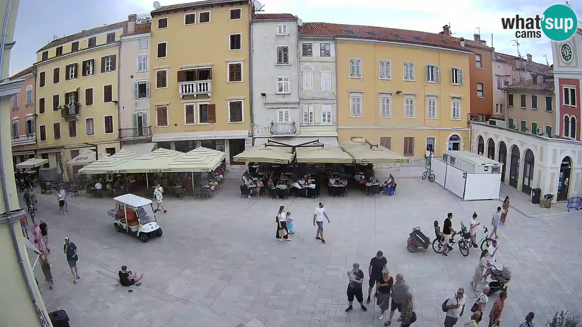 Webcam Rovinj Centar – glavni trg
