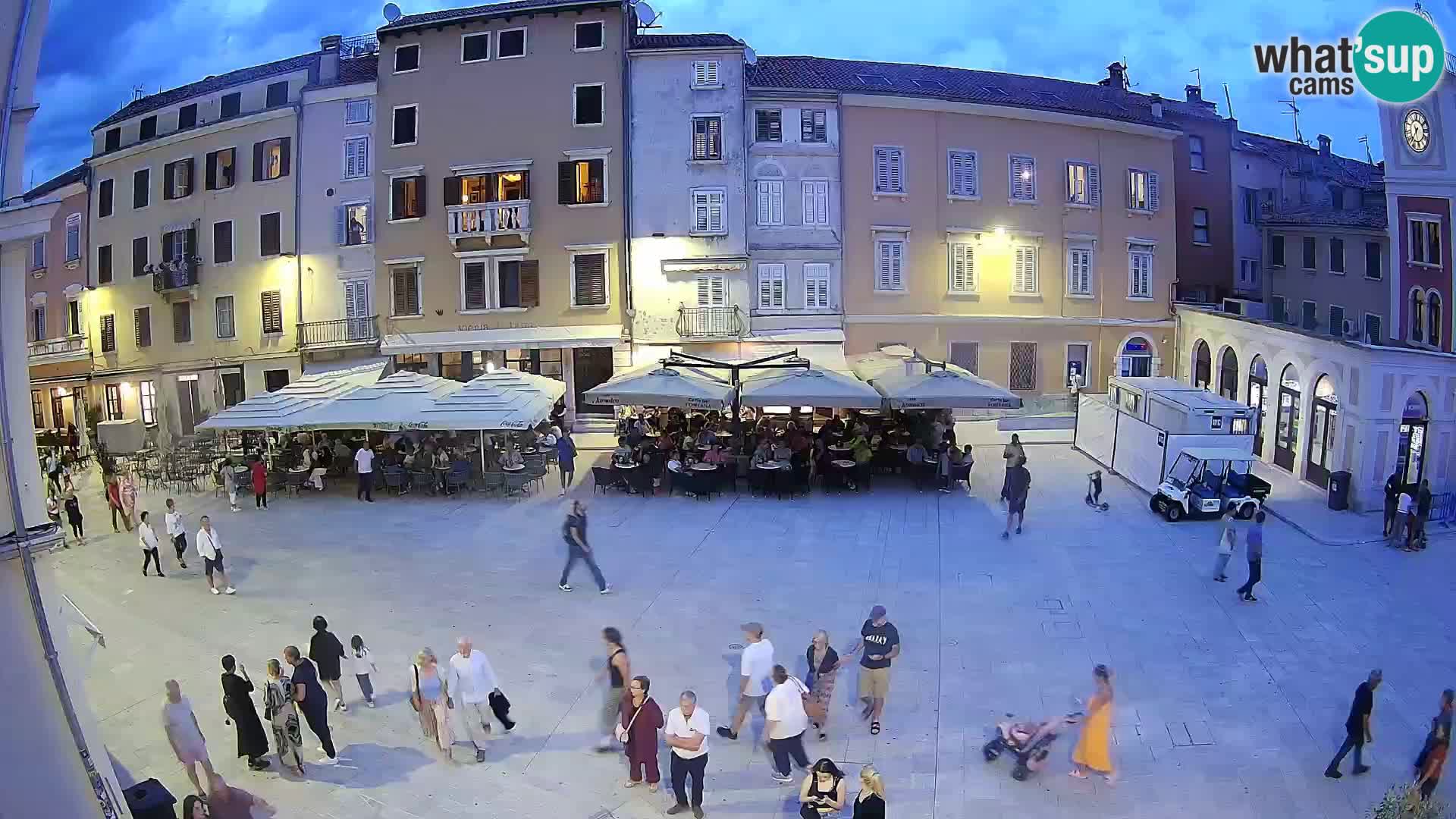 Rovinj Center Webcam – Main Square