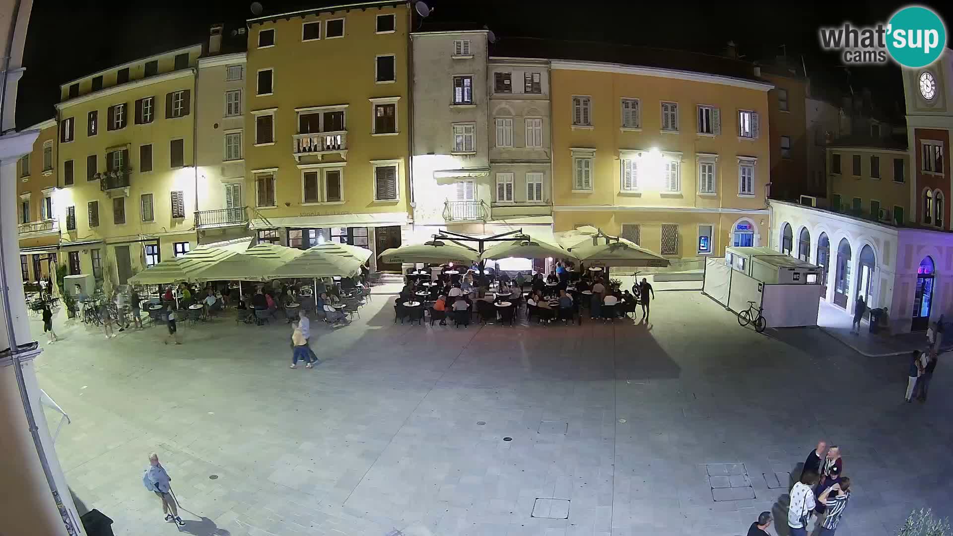 Webcam Rovinj Center – Plaza Principal