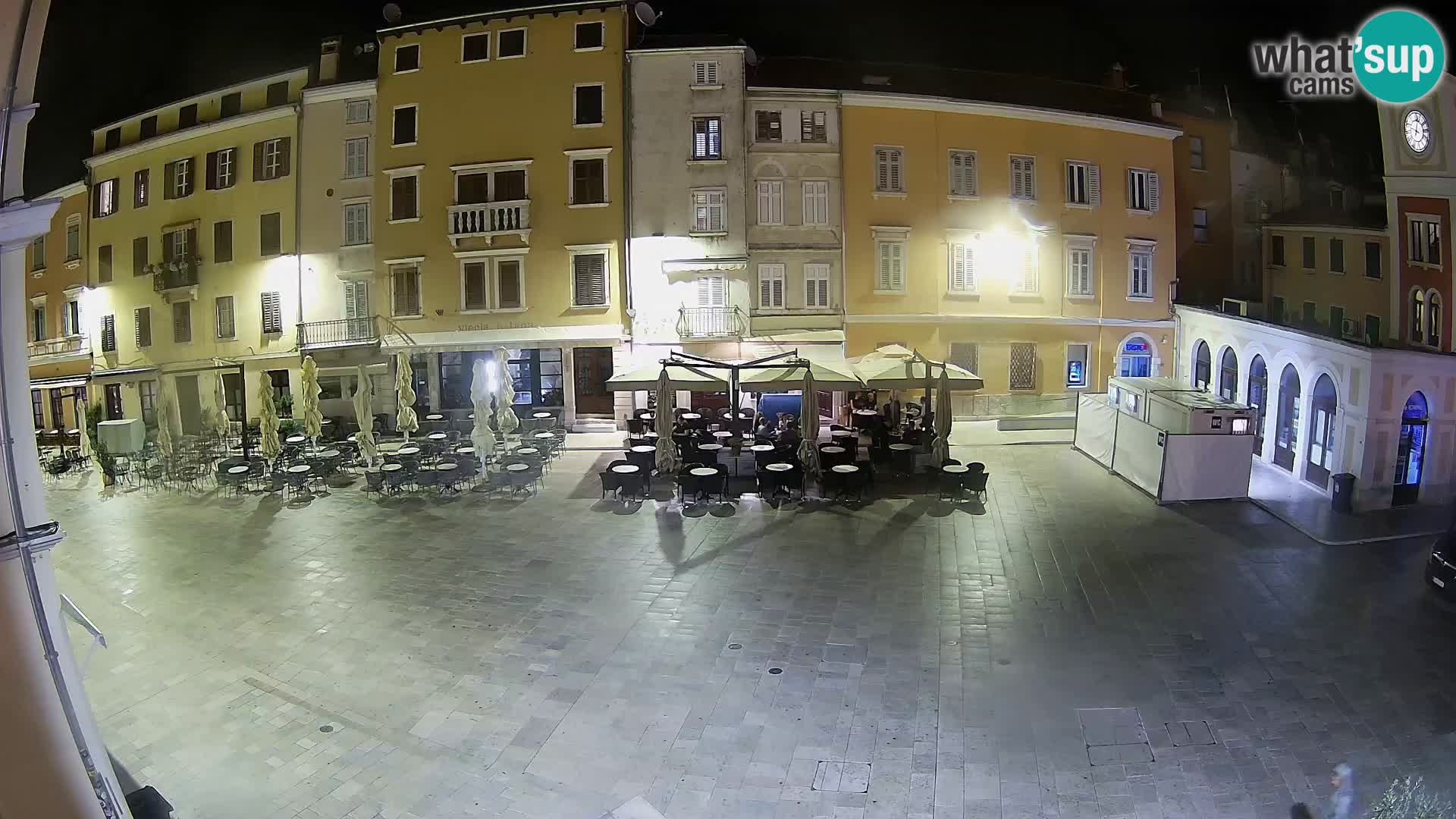 Webcam Rovinj Zentrum – Hauptplatz in Echtzeit