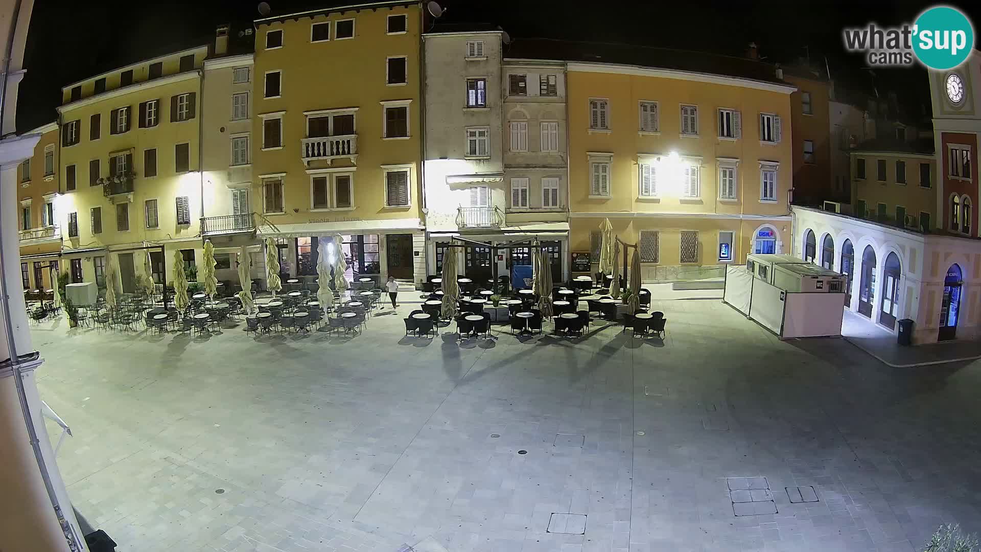 Webcam Rovinj Zentrum – Hauptplatz in Echtzeit