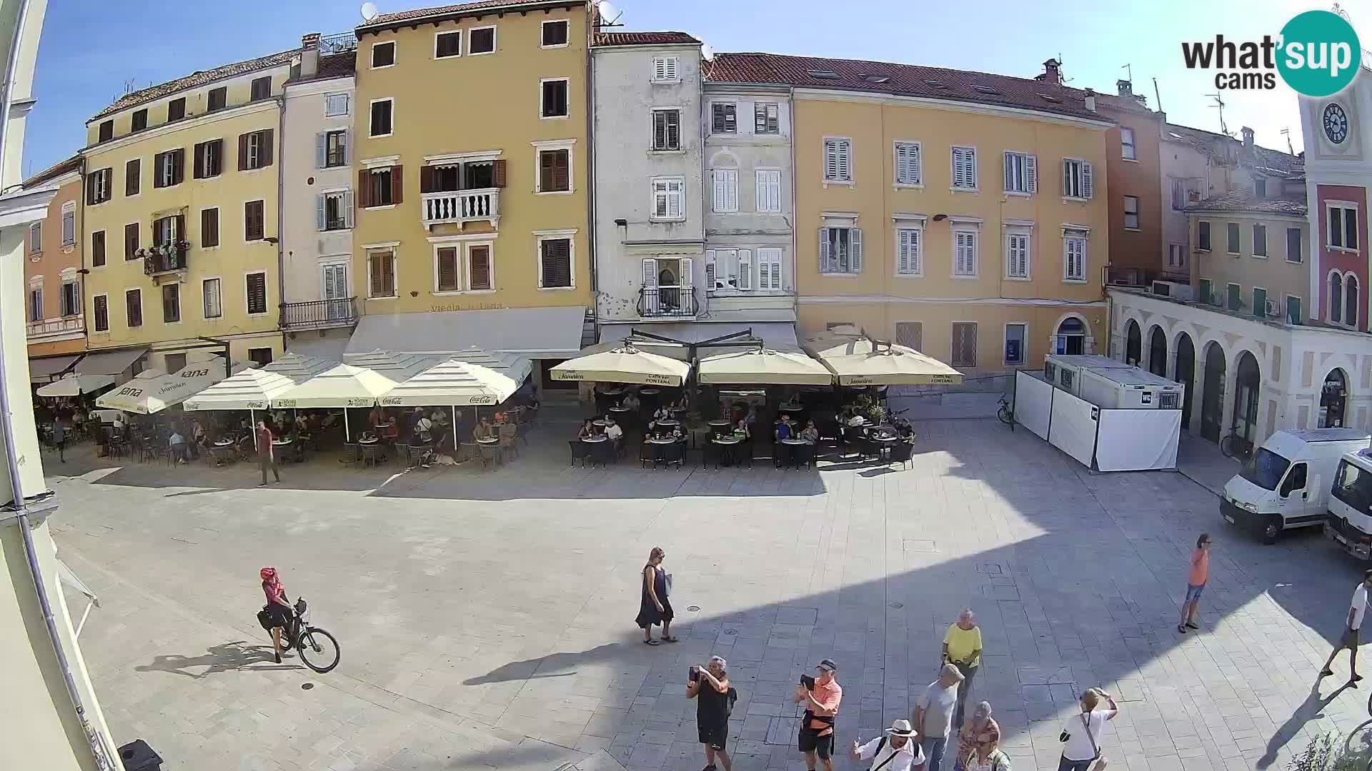 Rovinj Center Webcam – Main Square