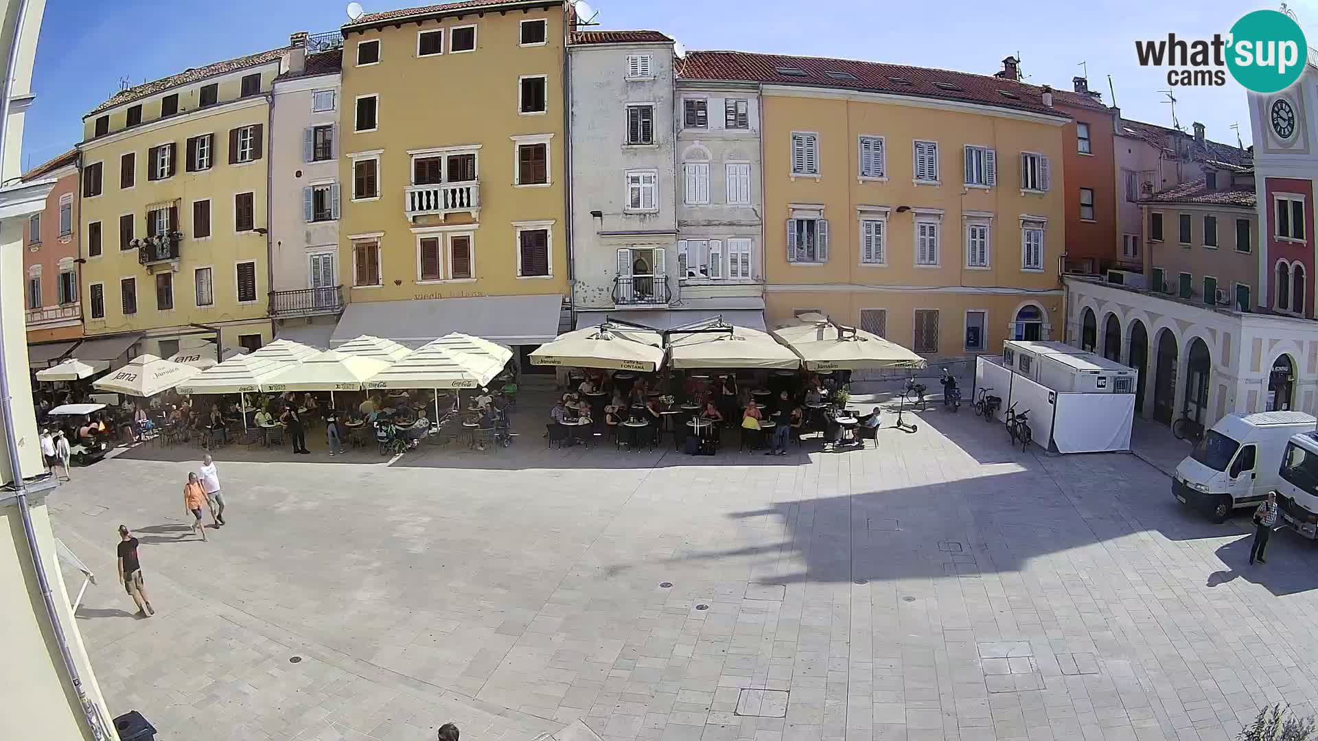Rovinj Center Webcam – Main Square