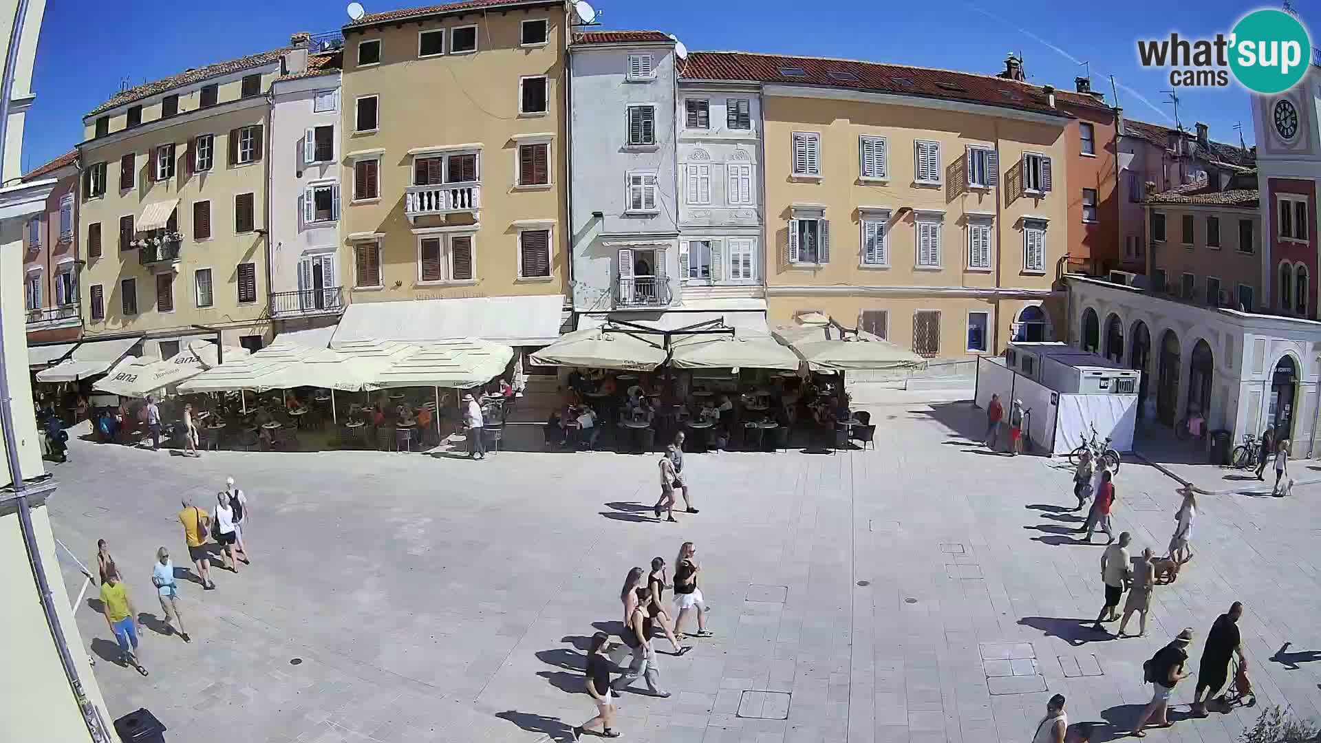 Webcam Rovinj Centre – Place Principale