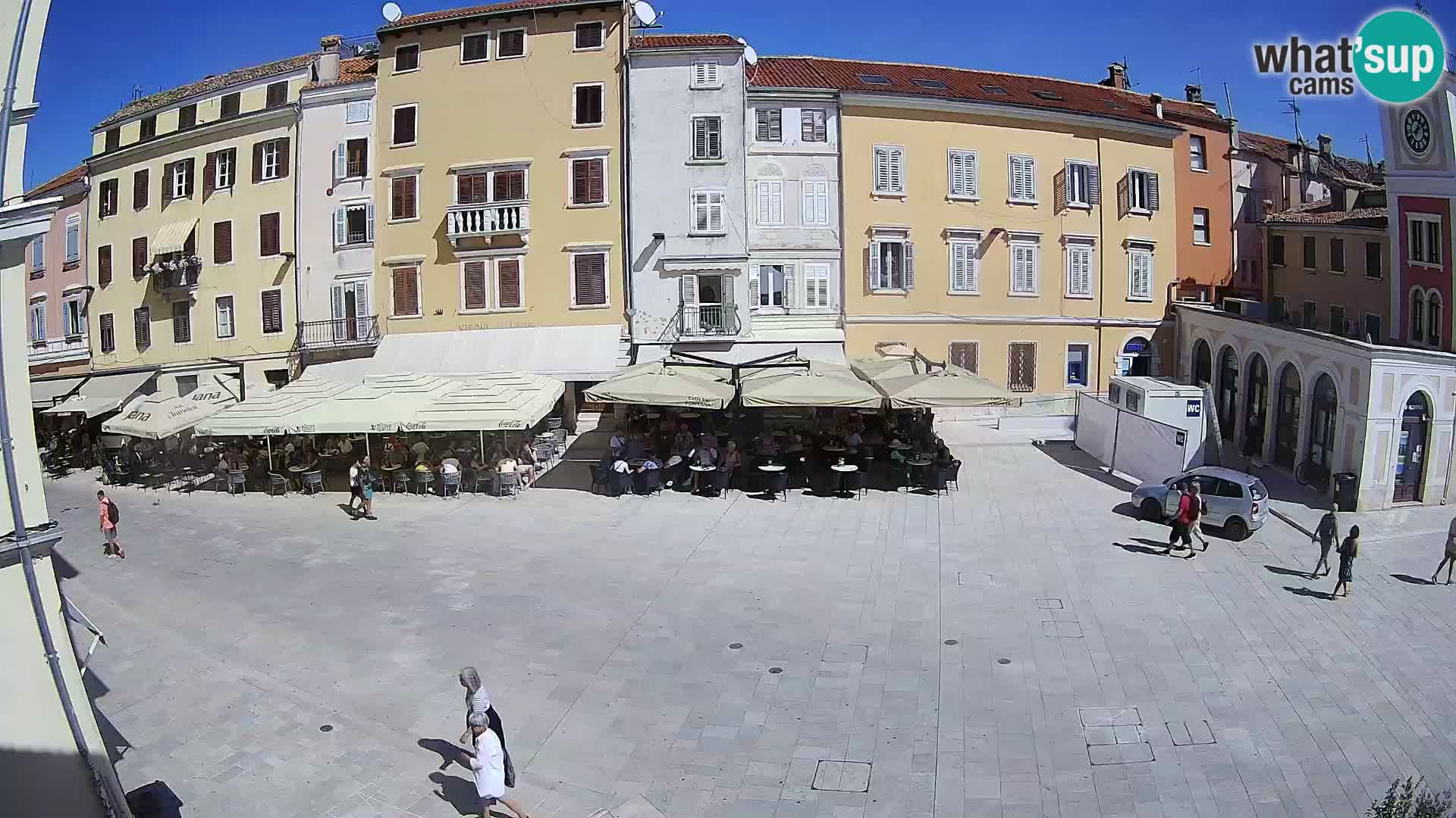 Webcam Rovinj Center – Plaza Principal