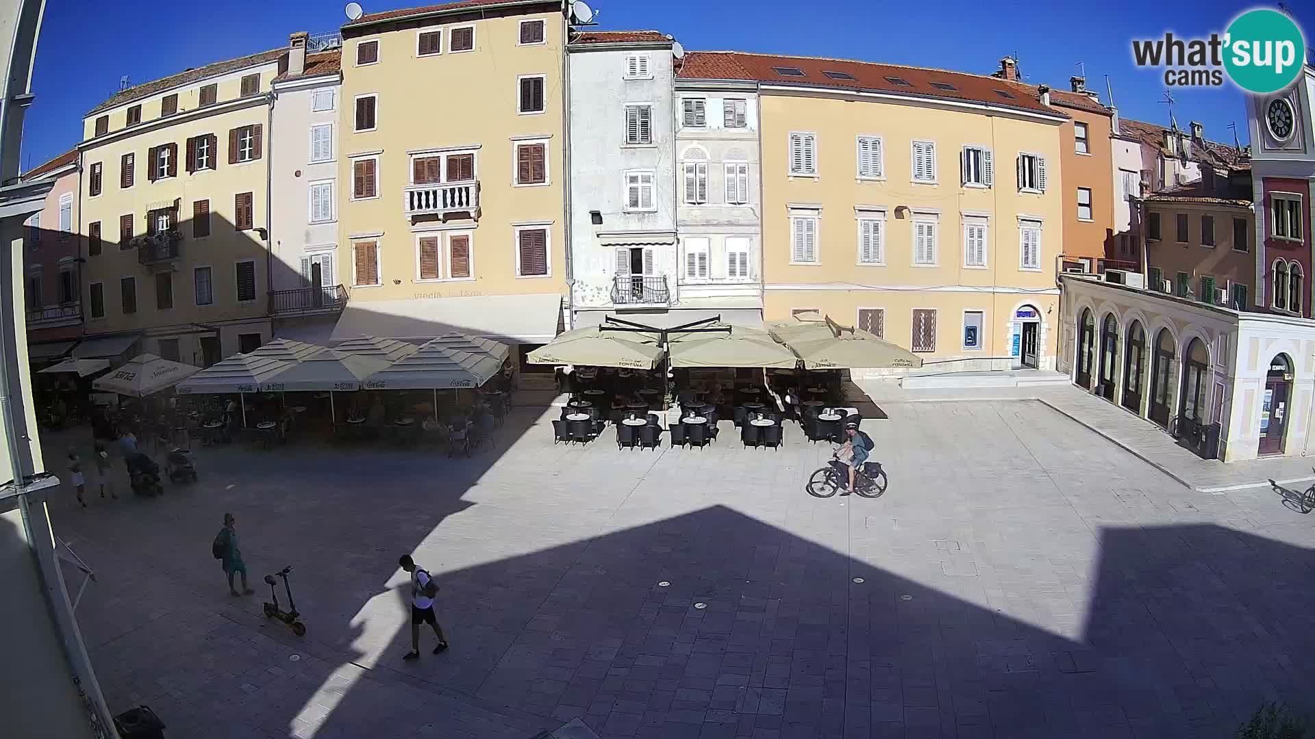 Webcam Rovinj Center – Plaza Principal