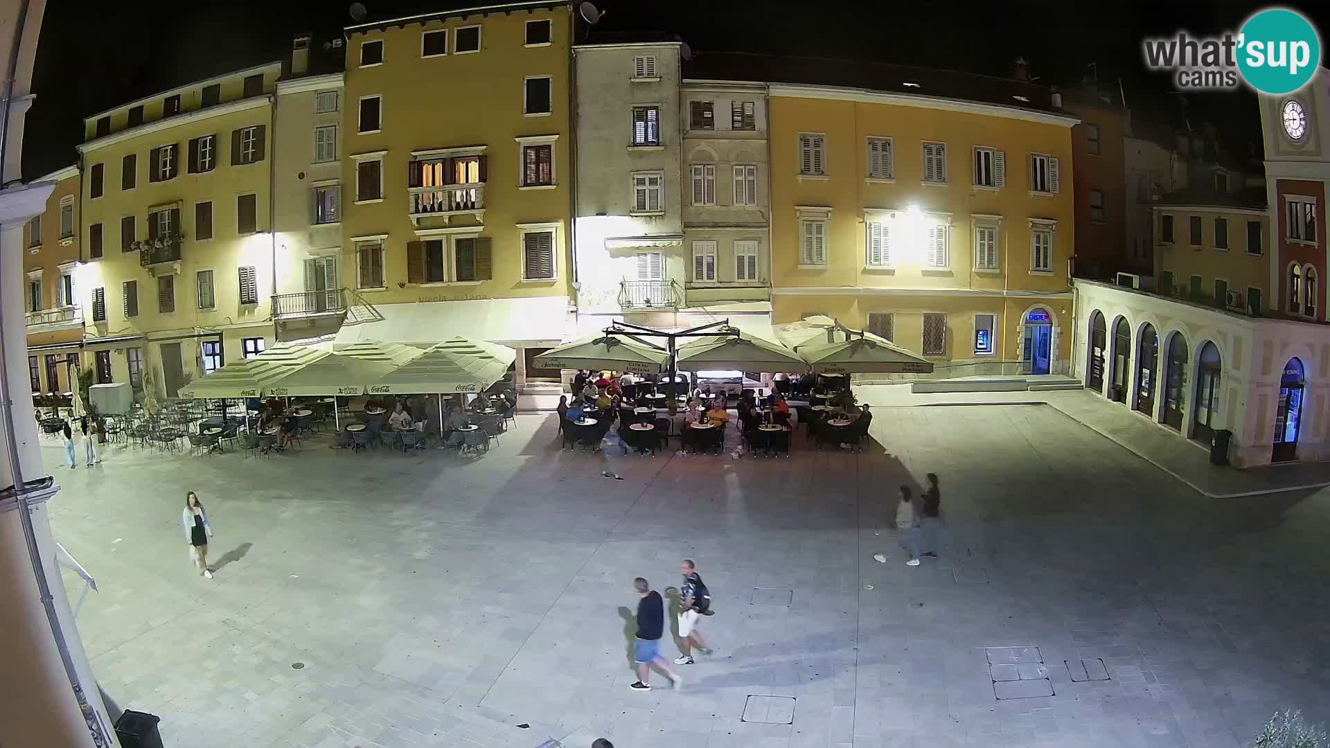 Webcam Rovinj Center – Plaza Principal