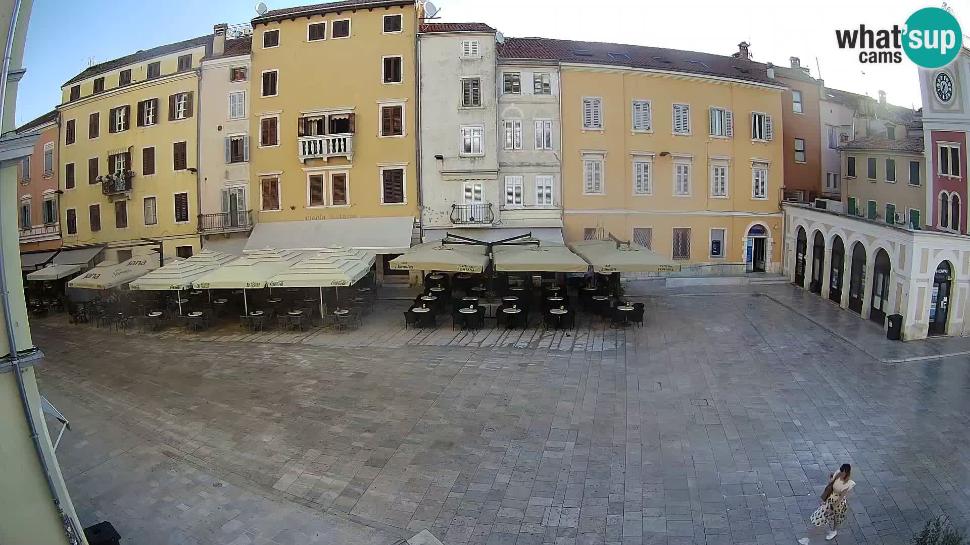 Rovinj Center Webcam – Main Square