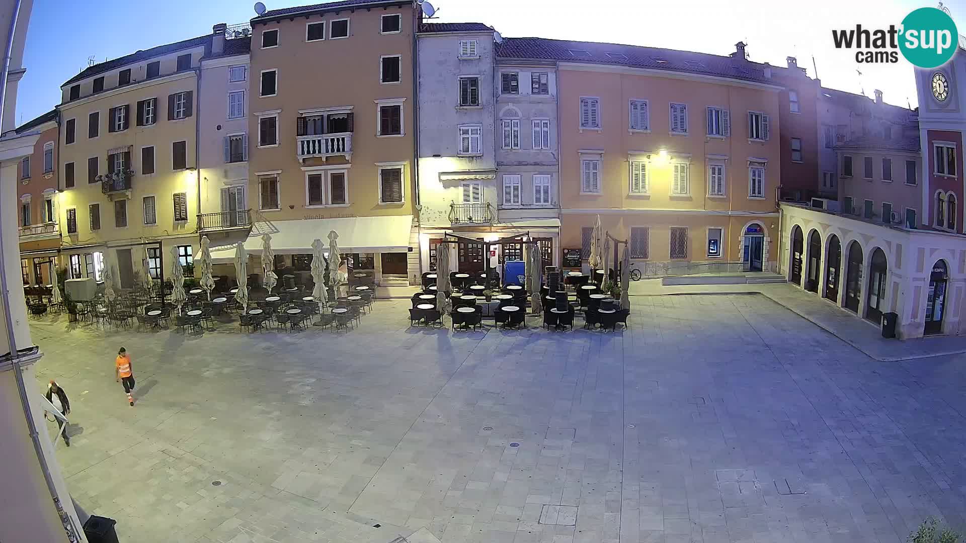 Webcam Rovinj Center – Plaza Principal