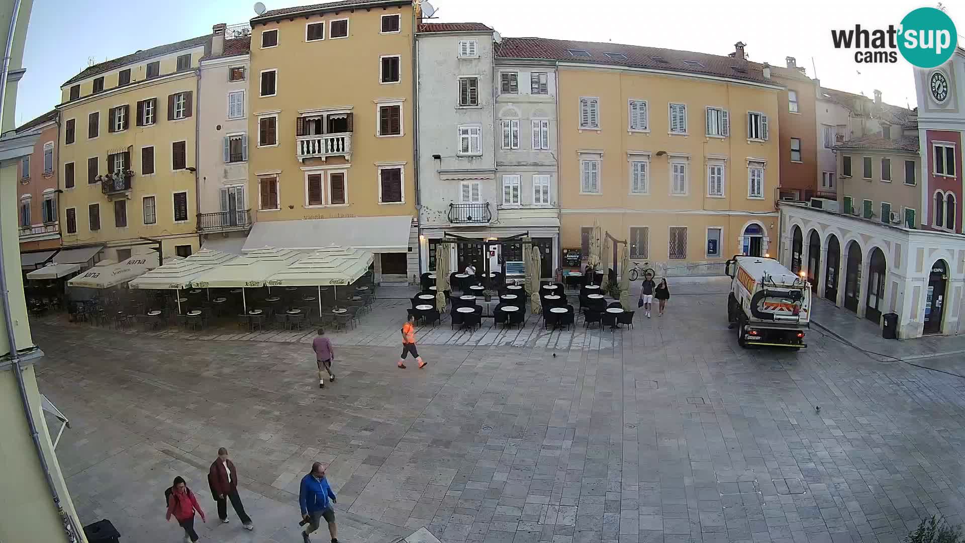 Webcam Rovinj Centre – Place Principale