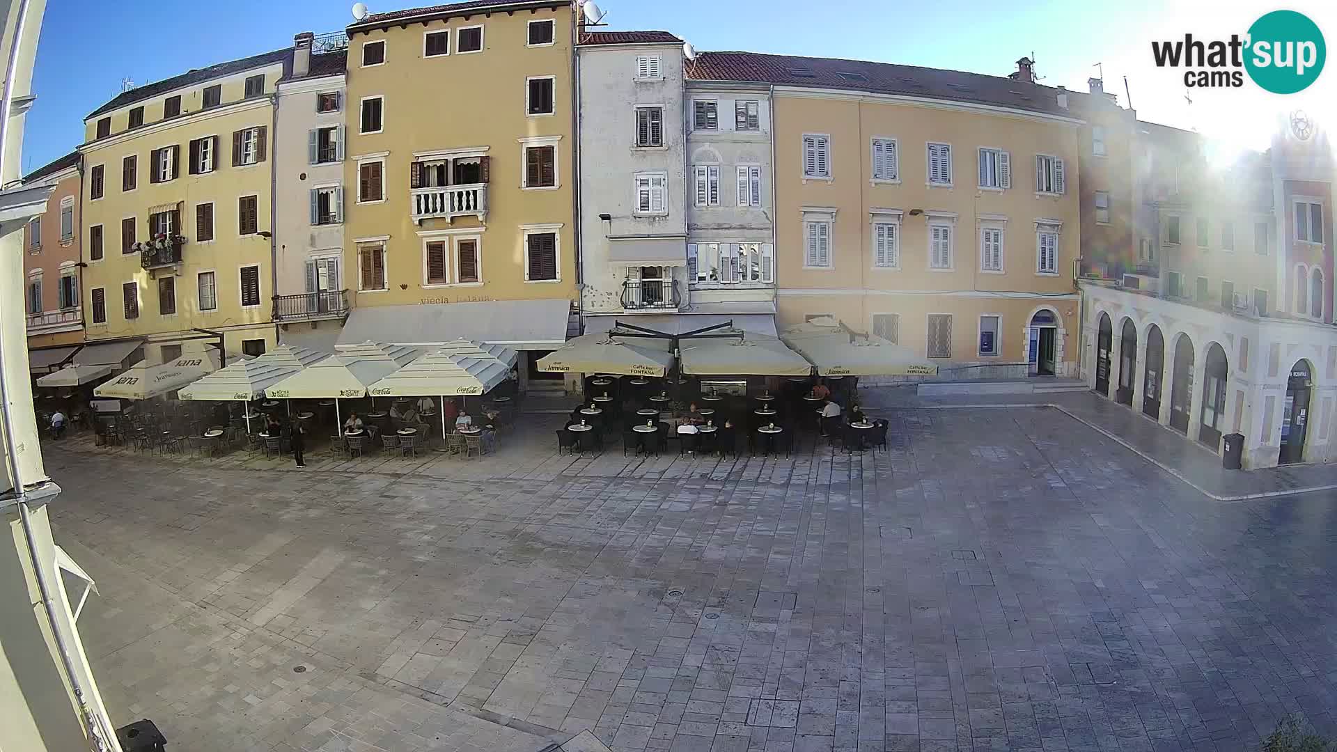Webcam Rovinj Center – Plaza Principal