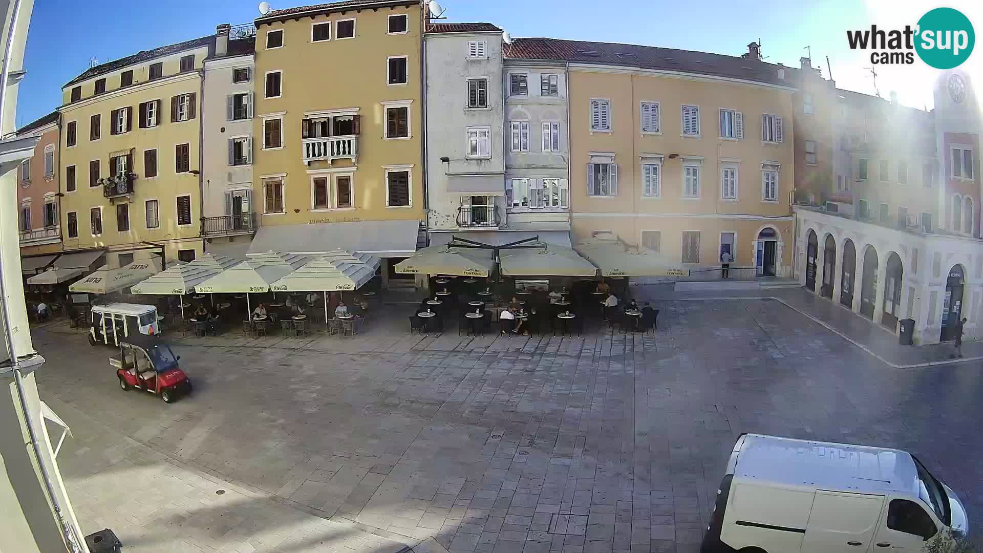 Webcam Rovinj Center – Plaza Principal