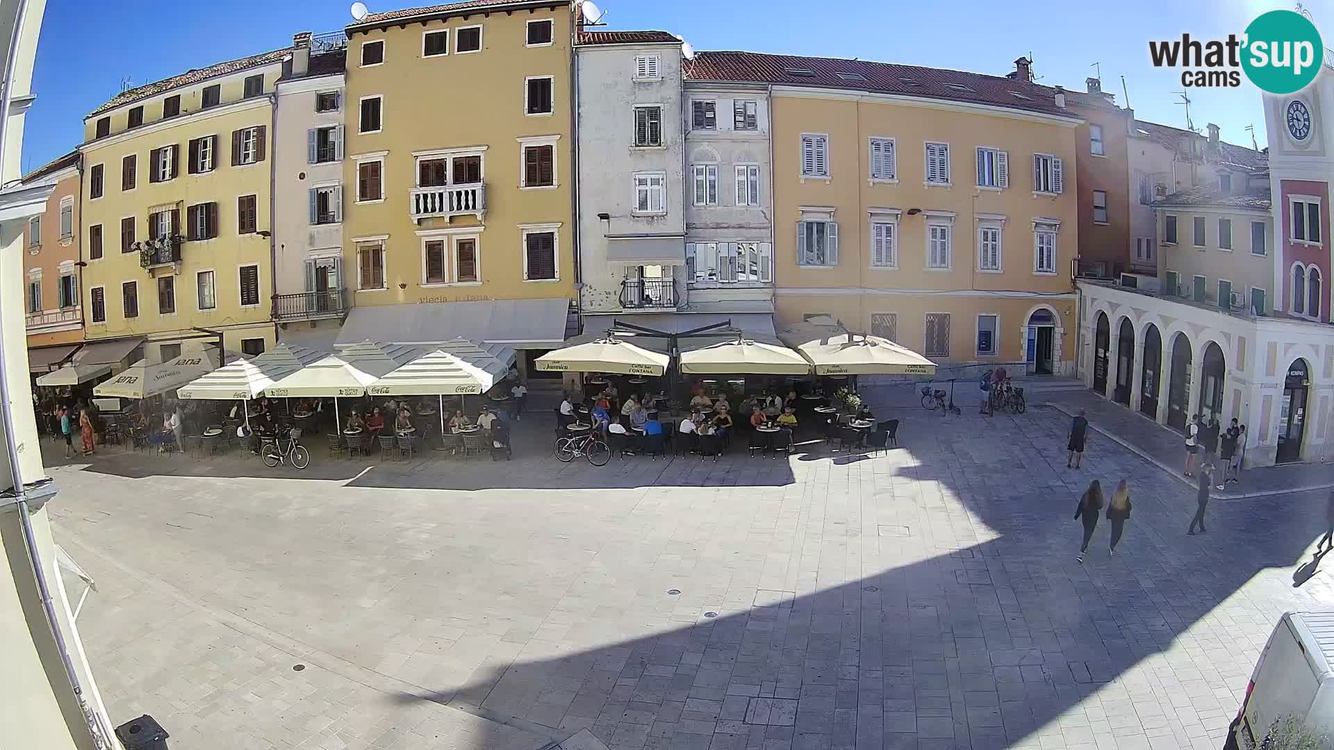 Spletna kamera Rovinj Center – Glavni trg