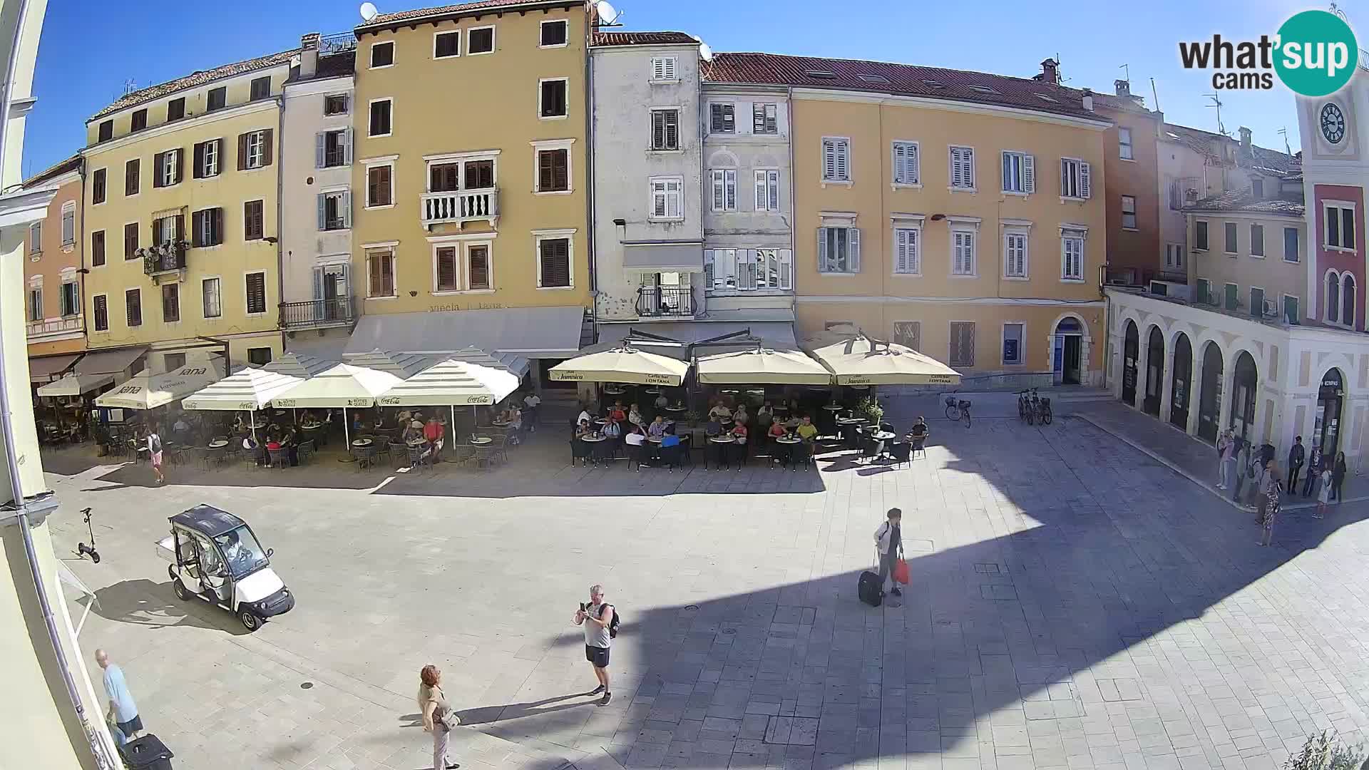 Webcam Rovinj Center – Plaza Principal