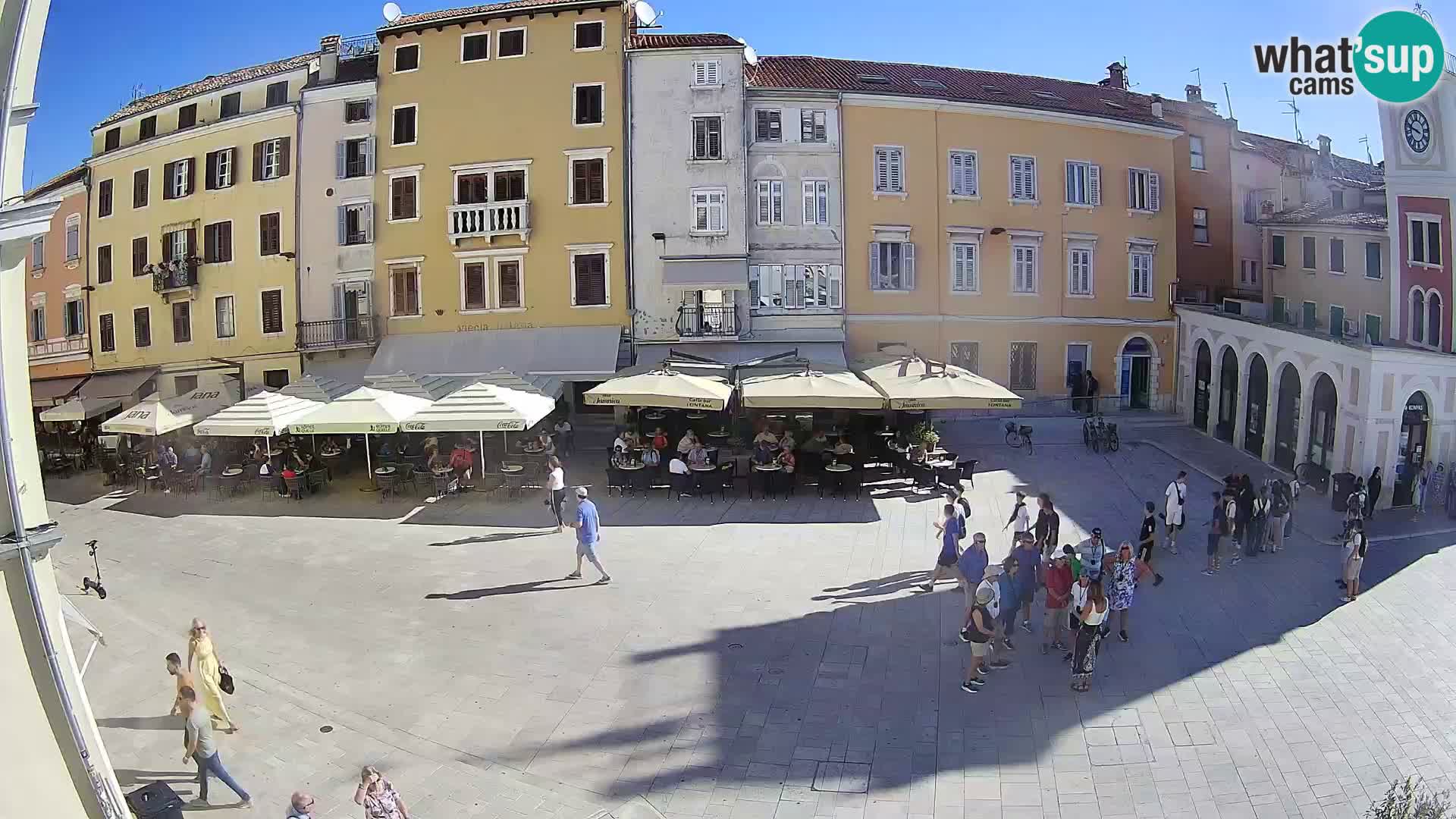 Webcam Rovigno Centro – Piazza Centrale