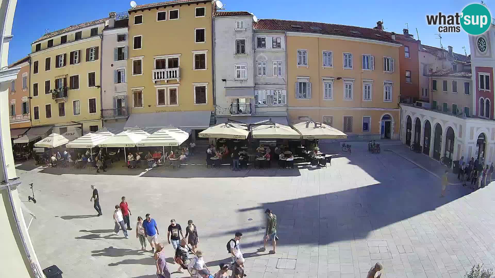 Webcam Rovigno Centro – Piazza Centrale