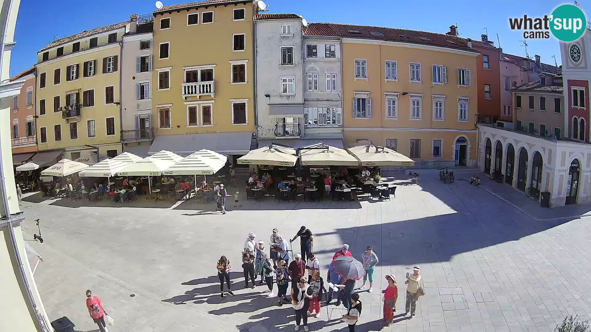 Rovinj Center Webcam – Main Square