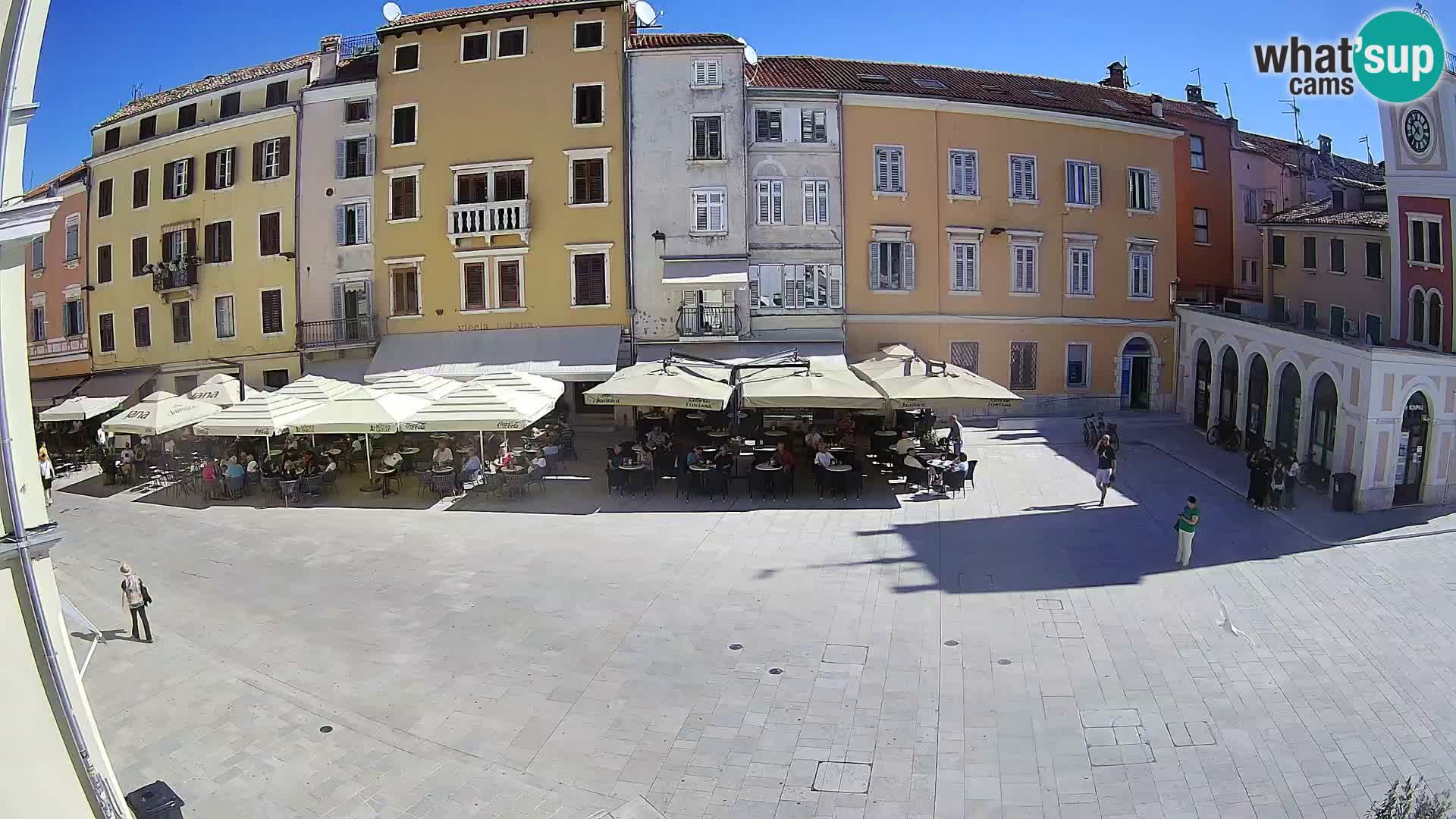 Spletna kamera Rovinj Center – Glavni trg