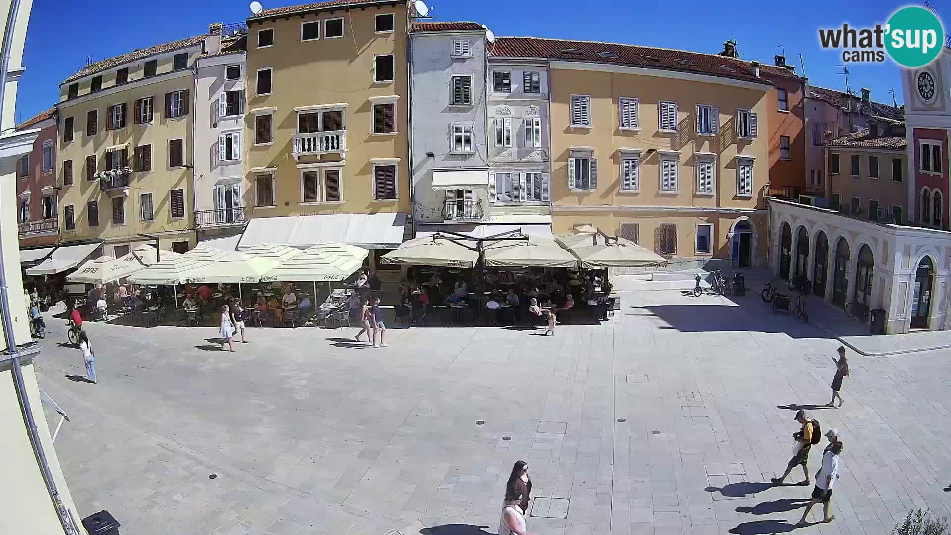 Rovinj Center Webcam – Main Square