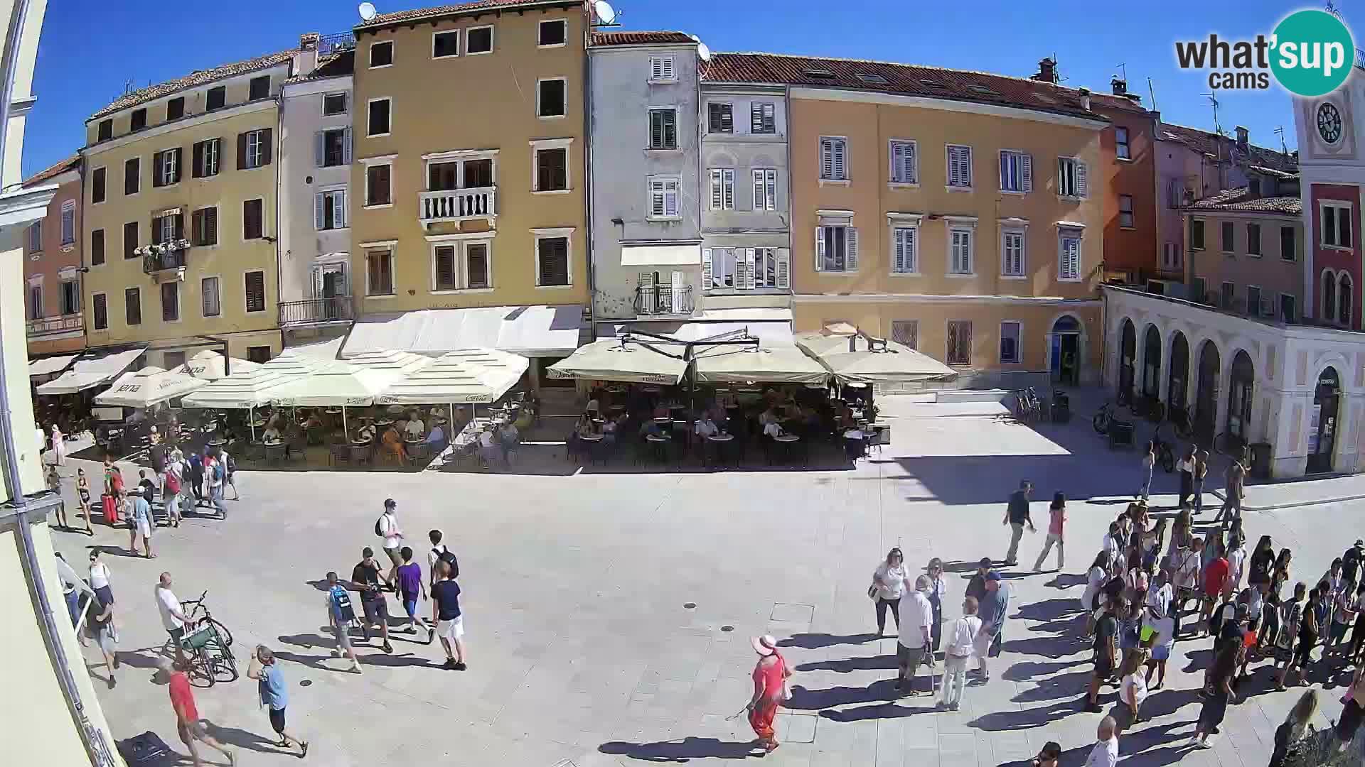 Webcam Rovinj Centar – glavni trg