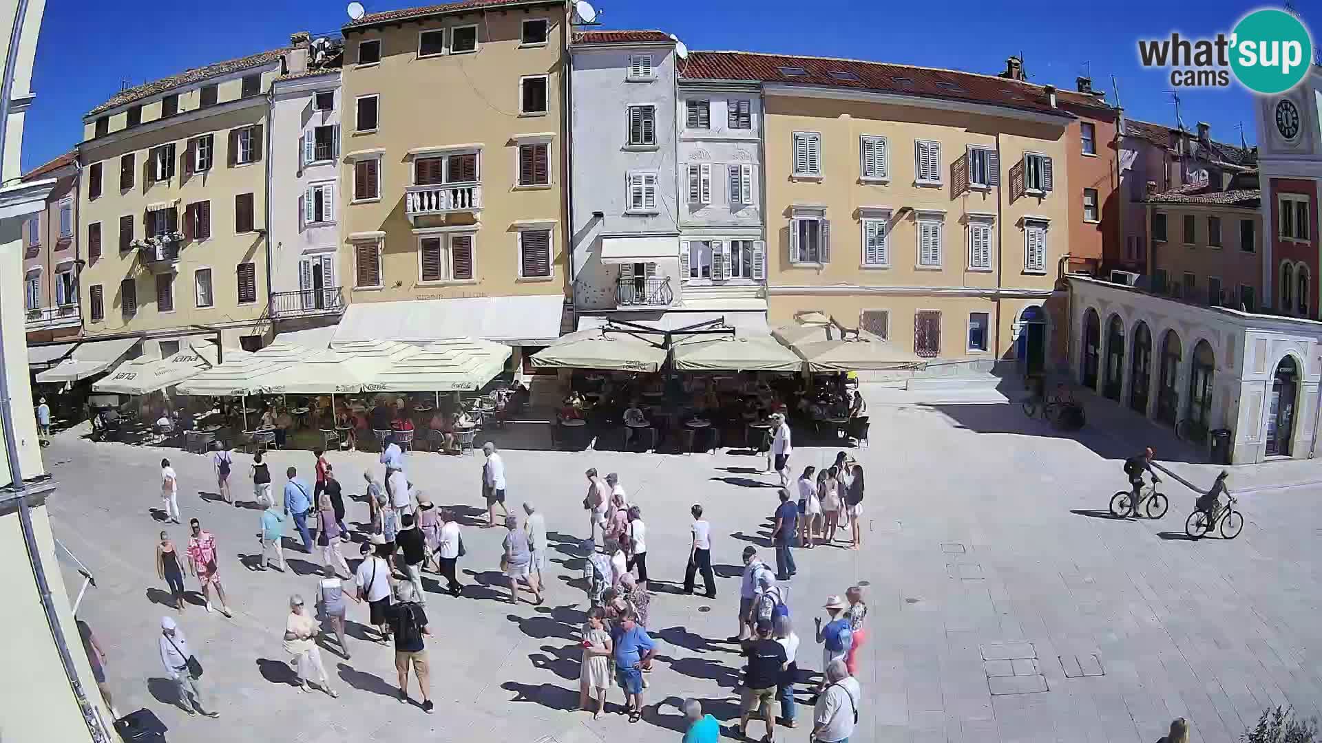 Spletna kamera Rovinj Center – Glavni trg