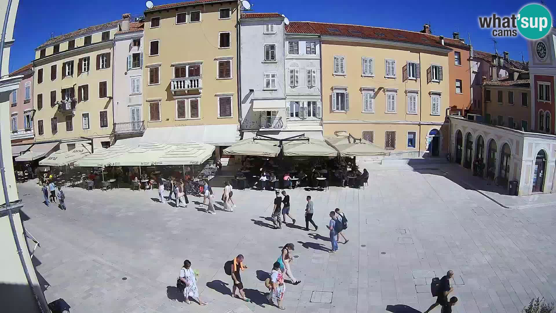 Spletna kamera Rovinj Center – Glavni trg