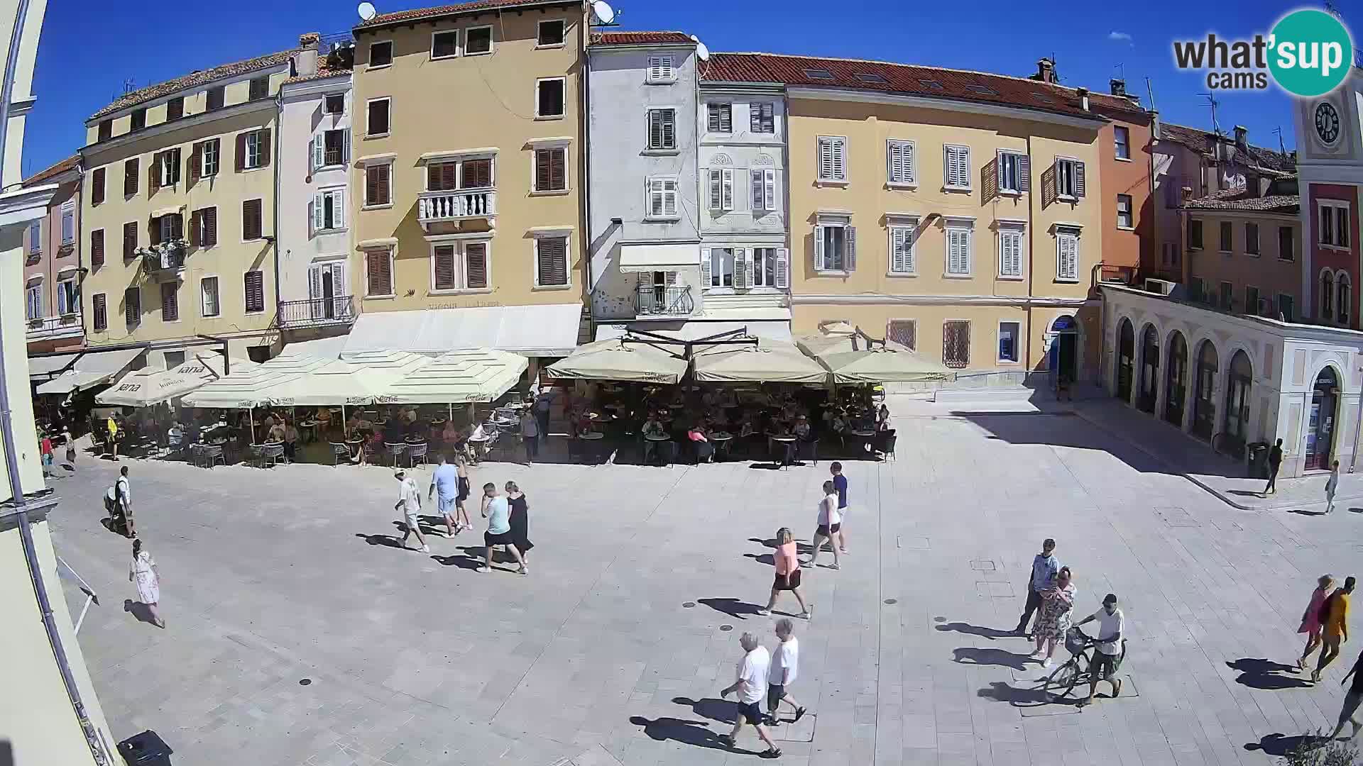 Spletna kamera Rovinj Center – Glavni trg