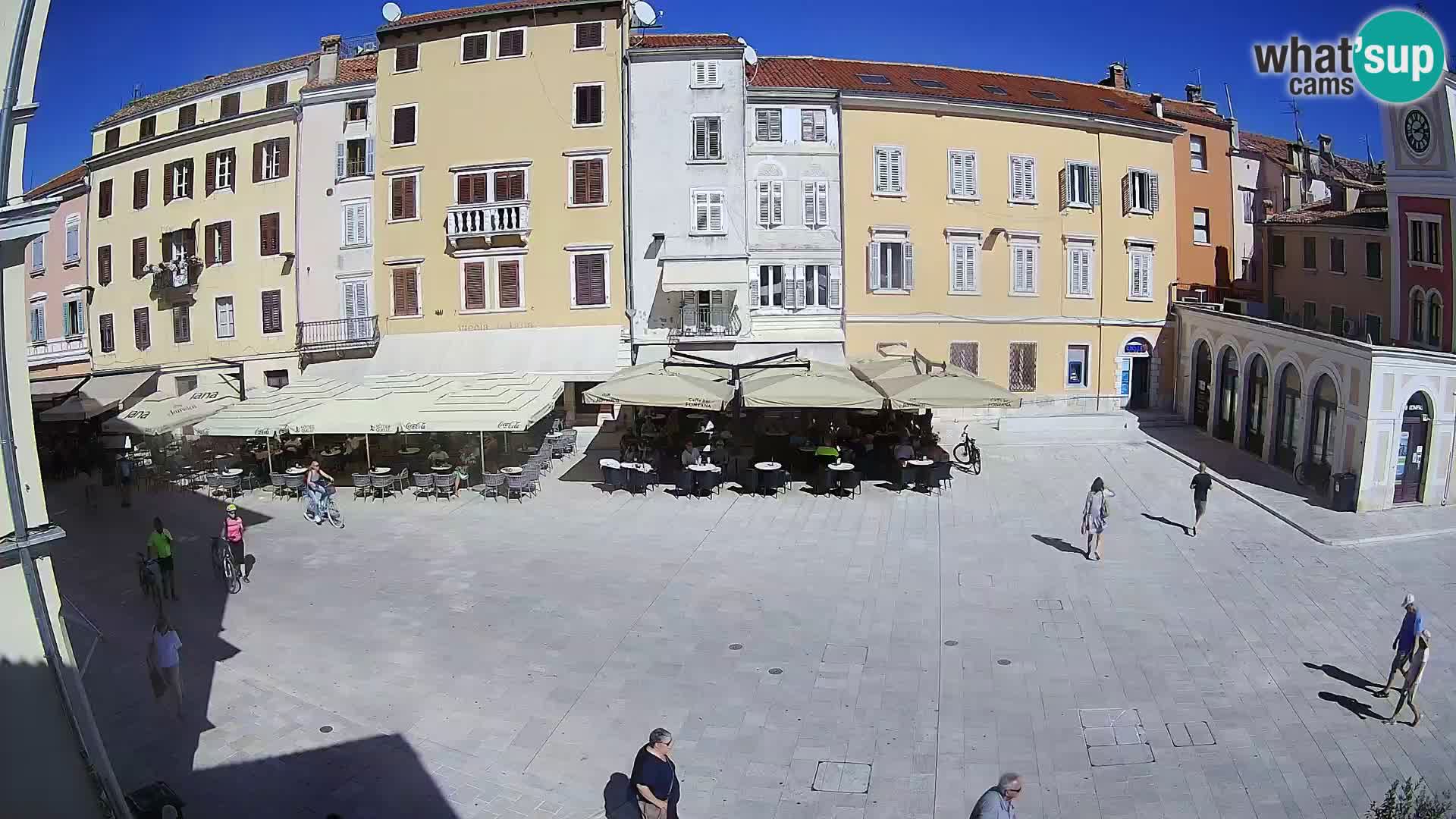 Webcam Rovinj Center – Plaza Principal